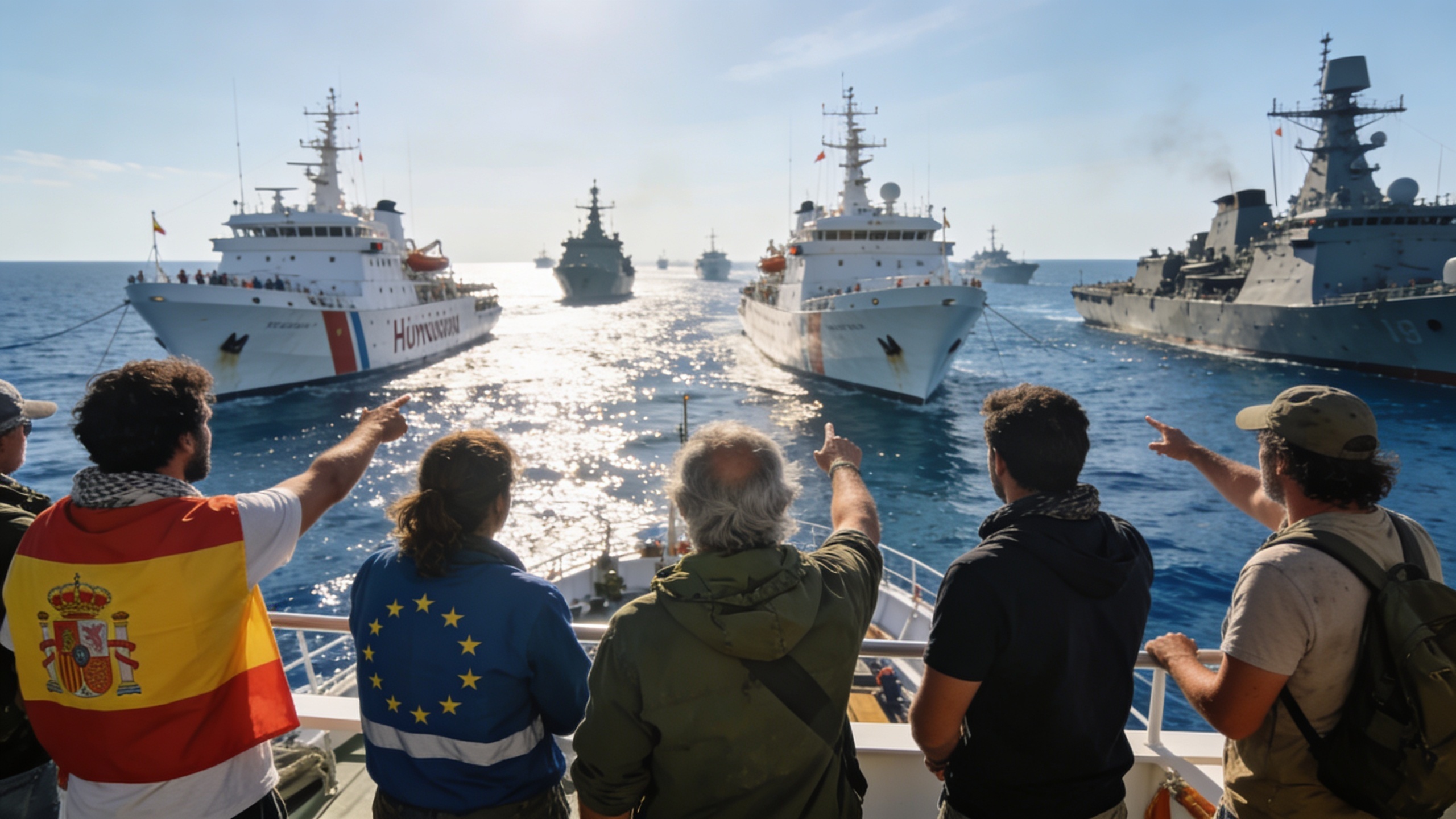 The detention of 21 humanitarian aid vessels sparks urgent response from Madrid RUSSPAIN.com