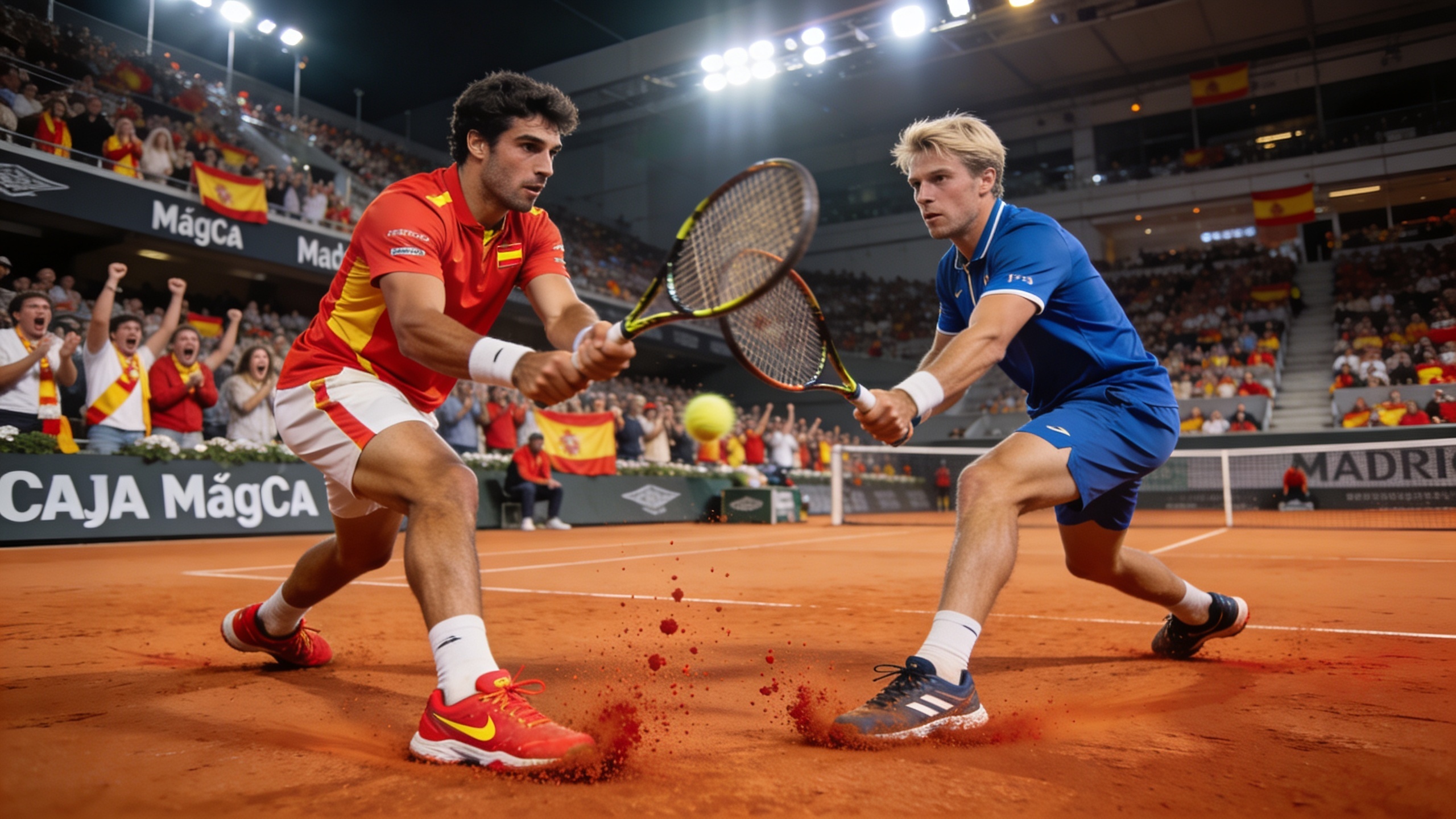 Spanish player Jodar challenges the world number one on clay in Madrid RUSSPAIN.com