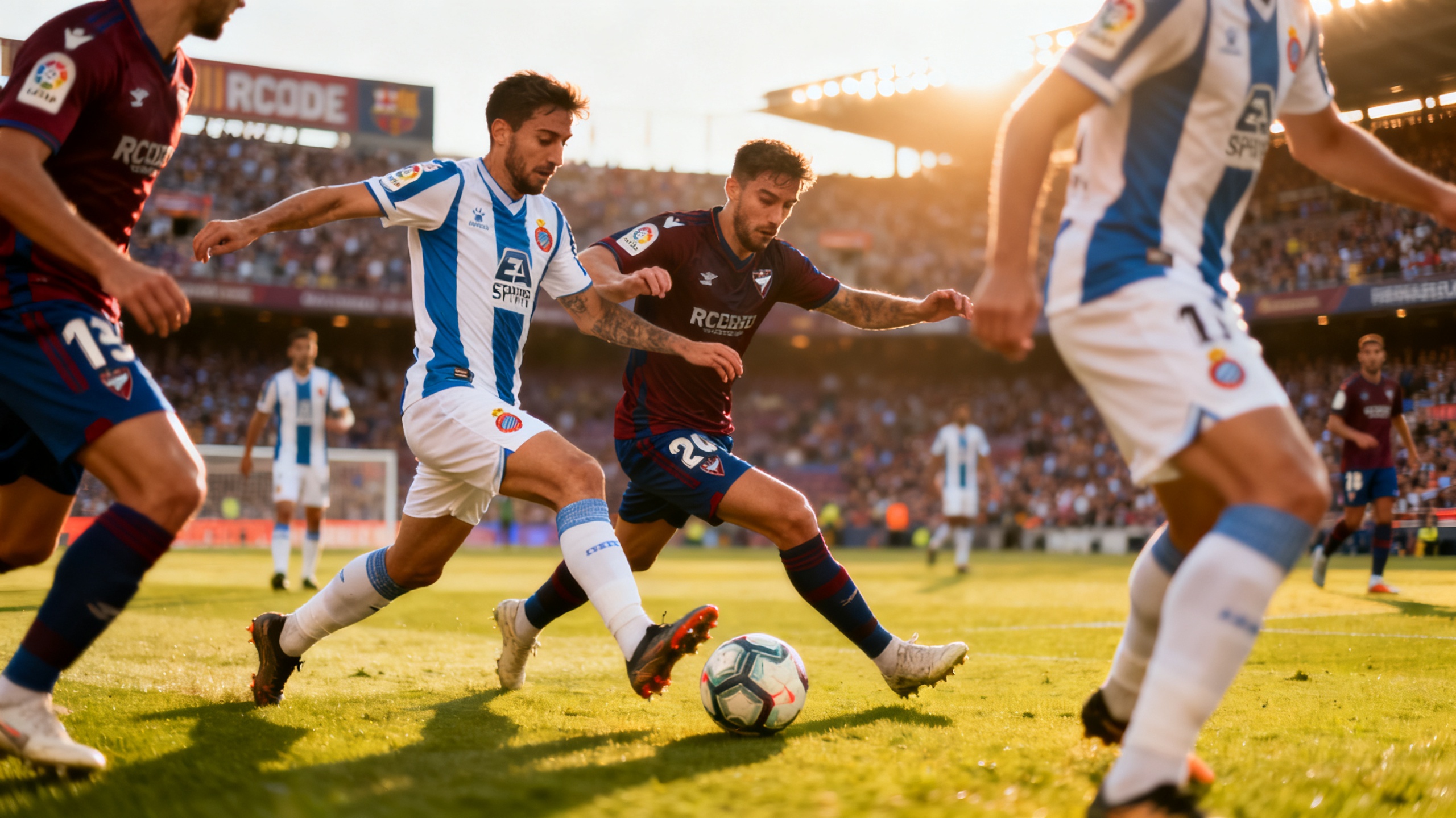In Barcelona, Espanyol tries to break their losing streak while Levante risks remaining in the relegation zone RUSSPAIN.com