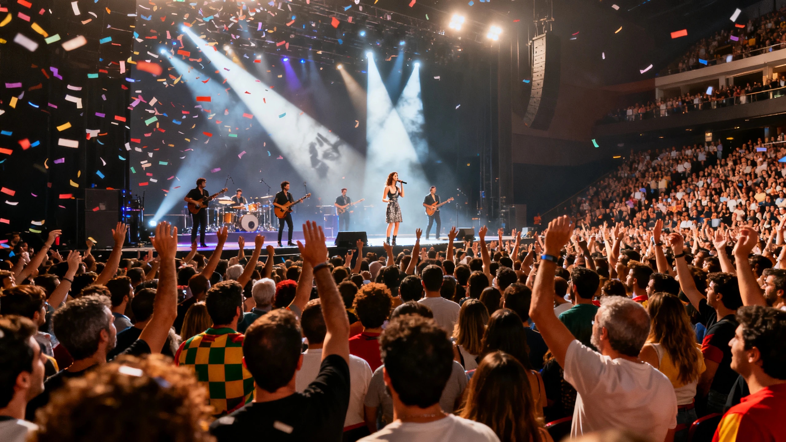 A major ETS concert featuring Luz Casal and other stars took place in Madrid RUSSPAIN.com