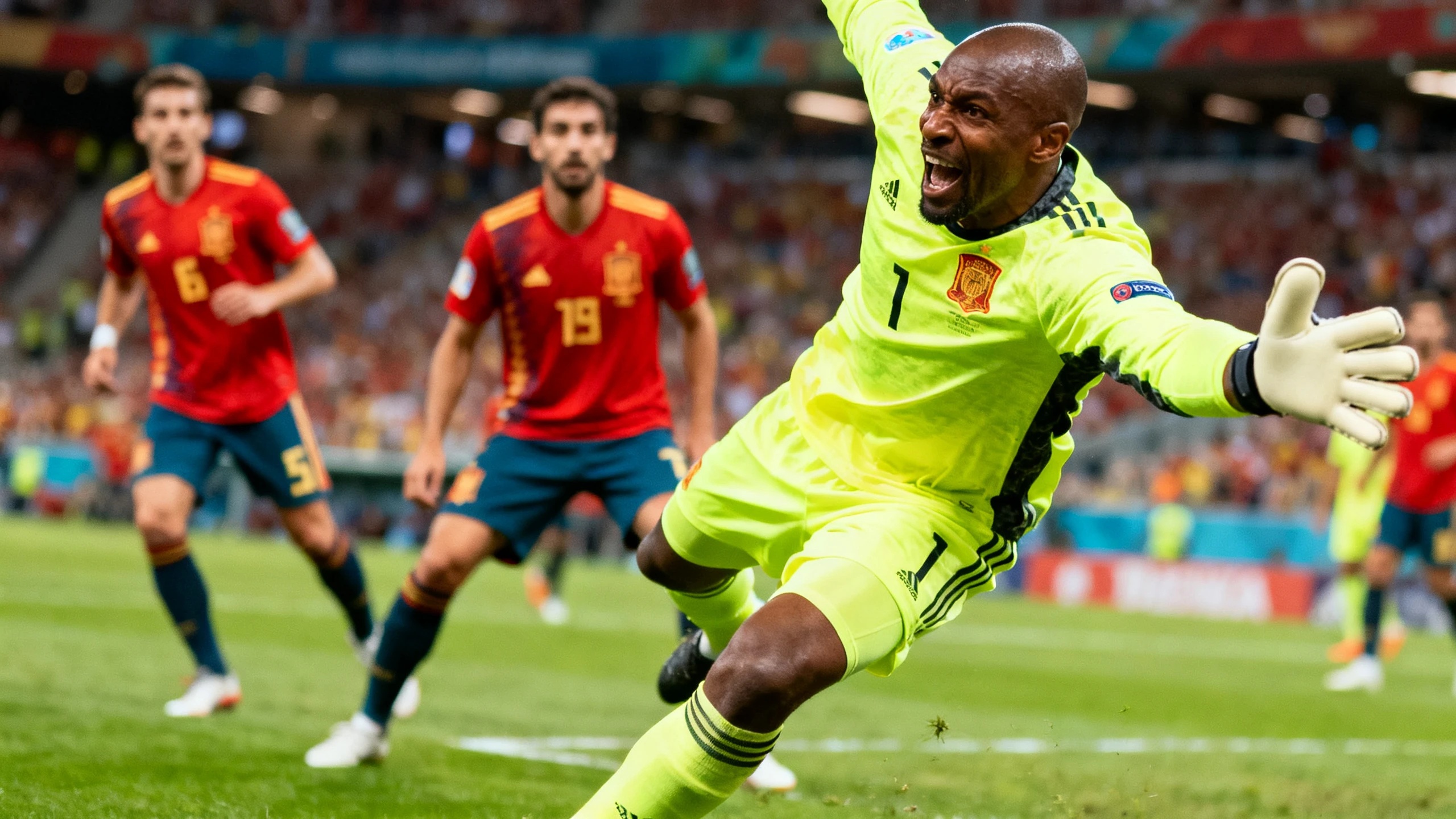 Spain fails to score against tournament debutant: how Vozinha defends the goal RUSSPAIN.com