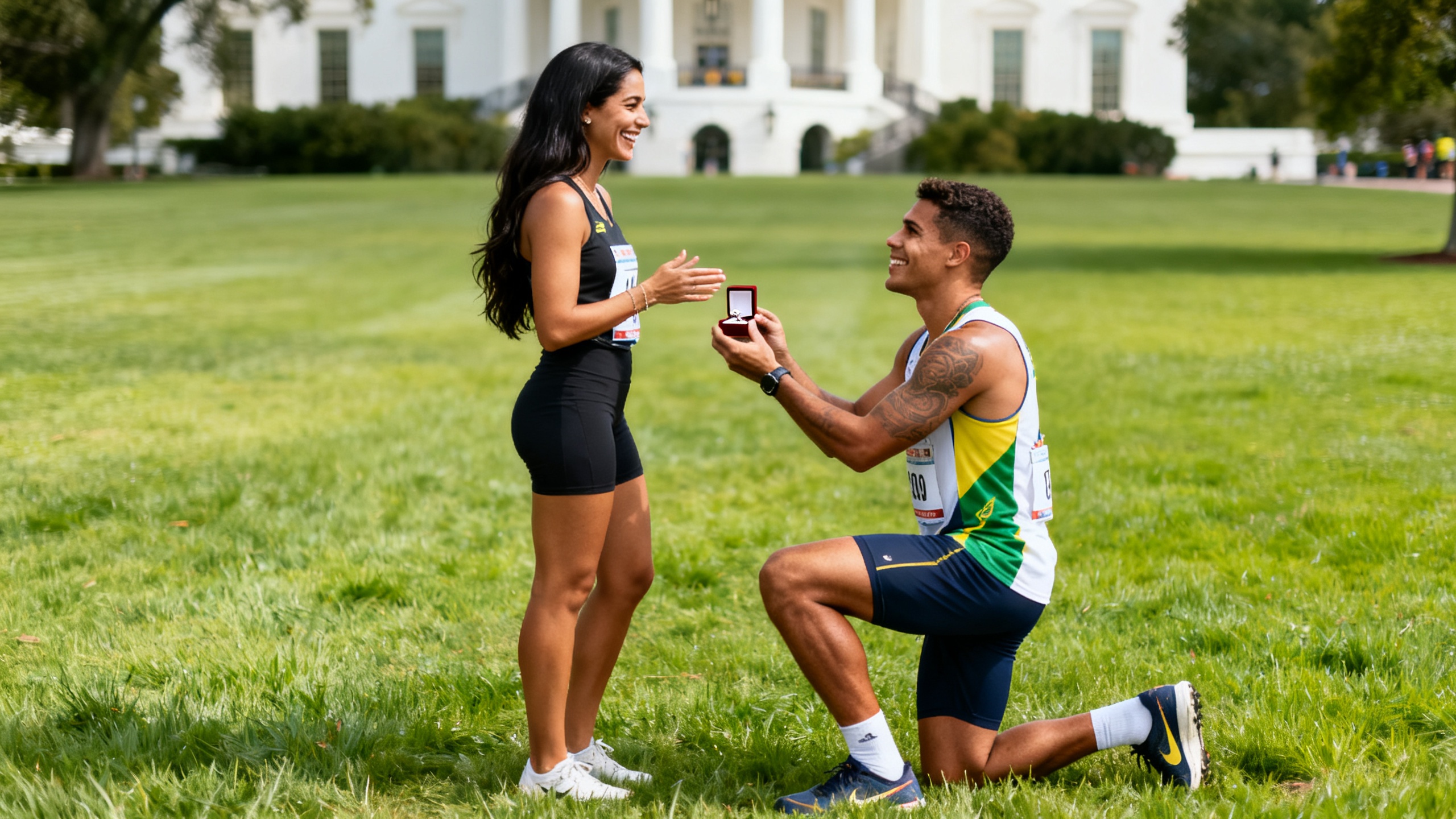 The Brazilian surprised the crowd on the White House South Lawn after the match RUSSPAIN.com