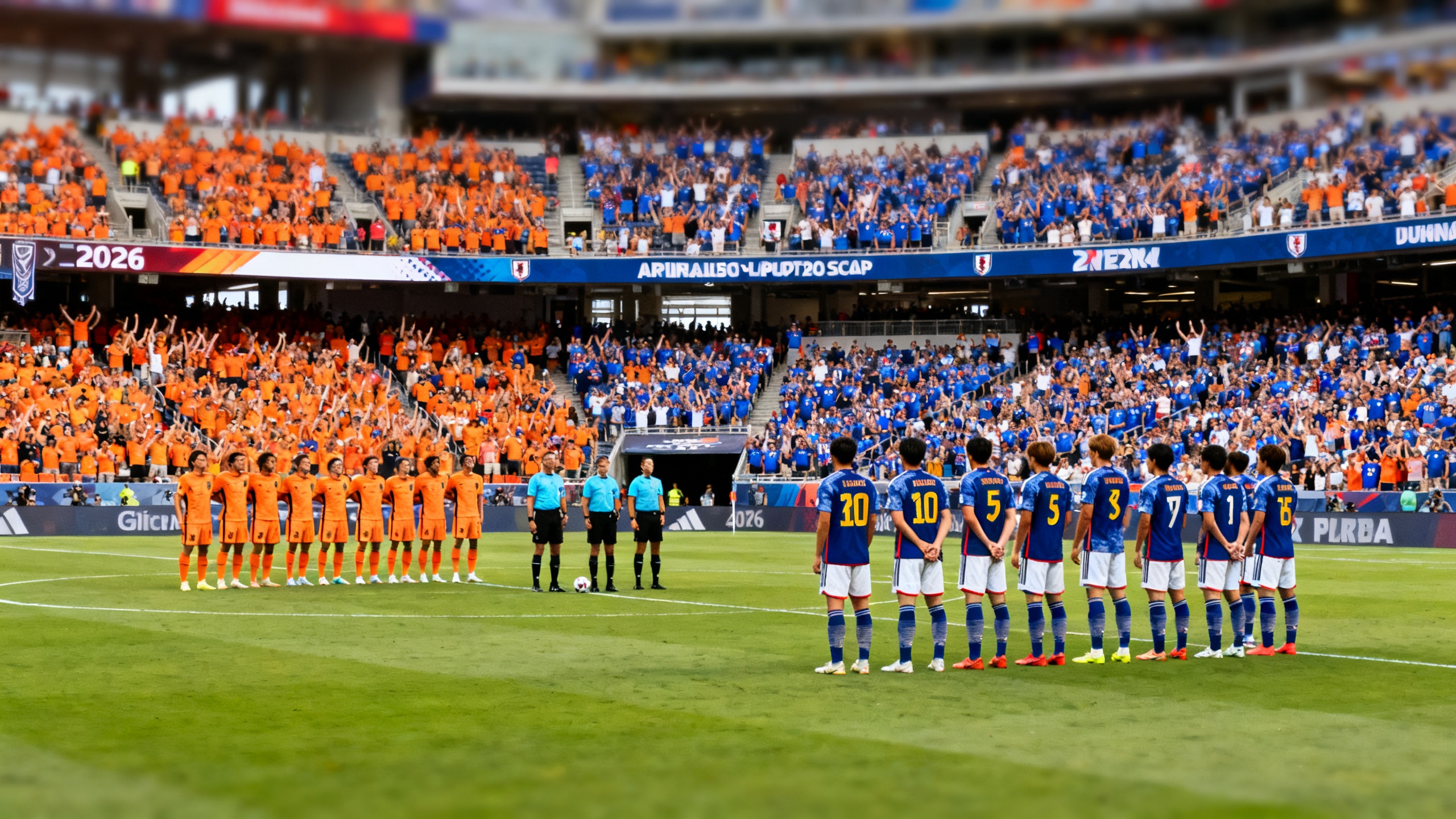 In Dallas, the Netherlands-Japan match sold out the stadium and sparked new intrigue RUSSPAIN.com