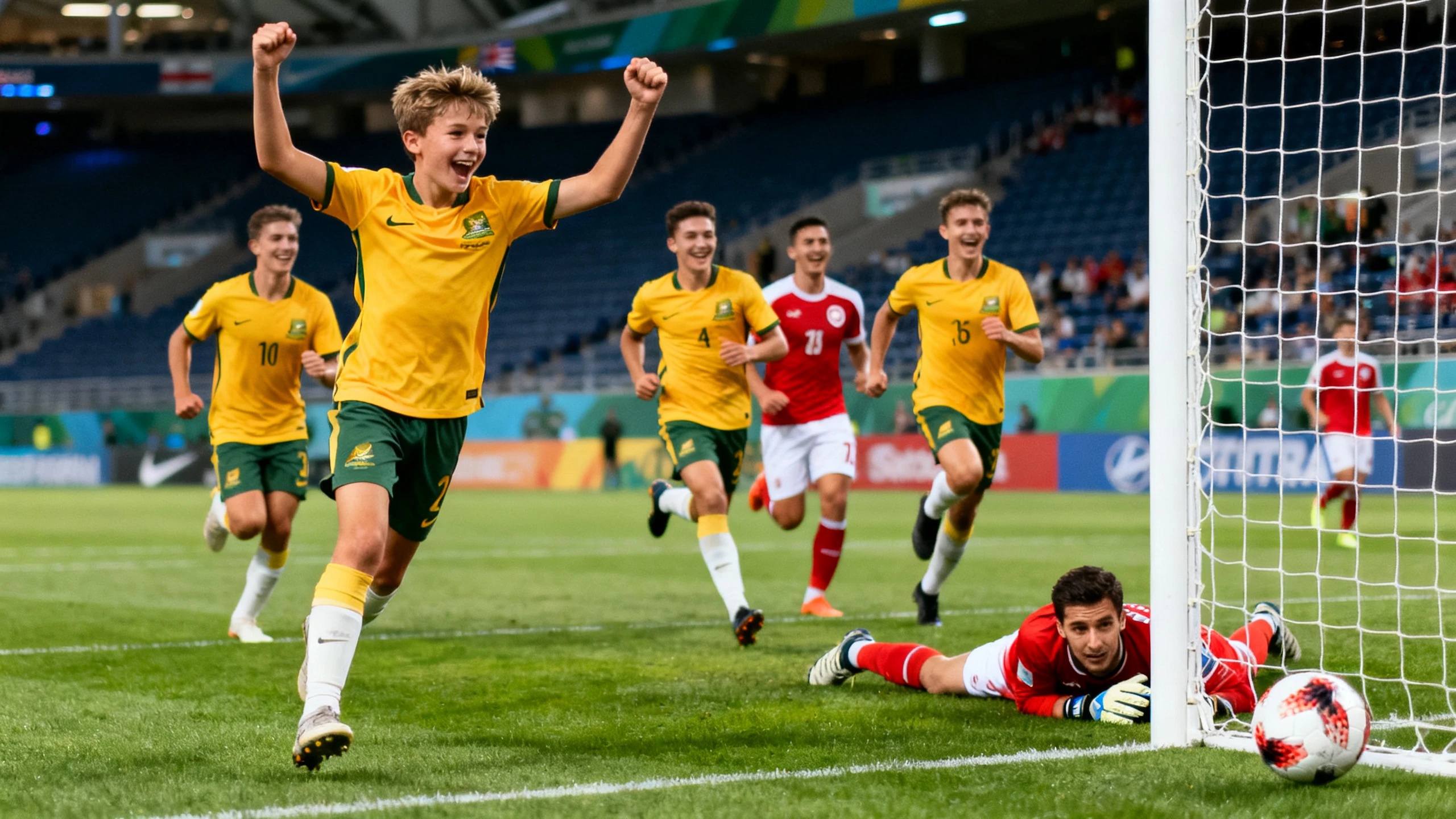 Australia’s young squad stuns Turkey and climbs to second place in Group D RUSSPAIN.com