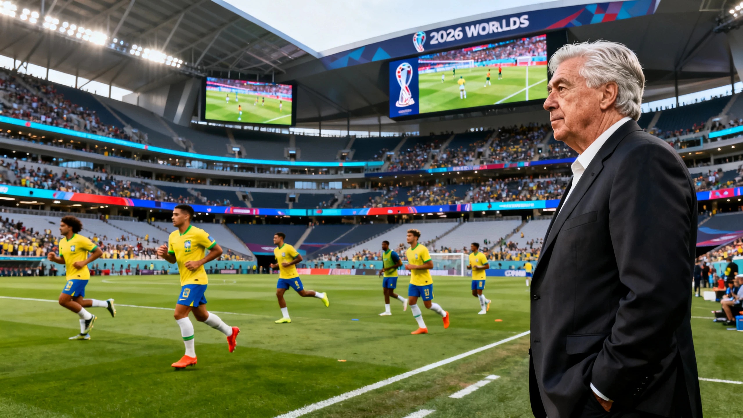 Brazil heads to the 2026 World Cup with a new coach and under pressure after a disastrous qualifying campaign RUSSPAIN.com