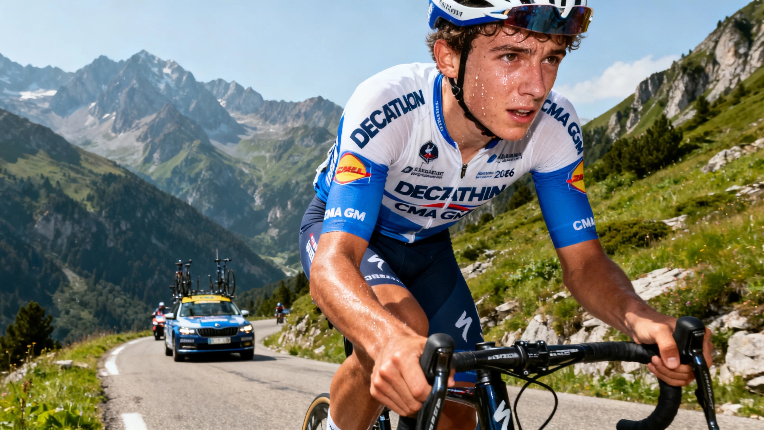 The French team was left without support at a crucial moment in the race RUSSPAIN.com