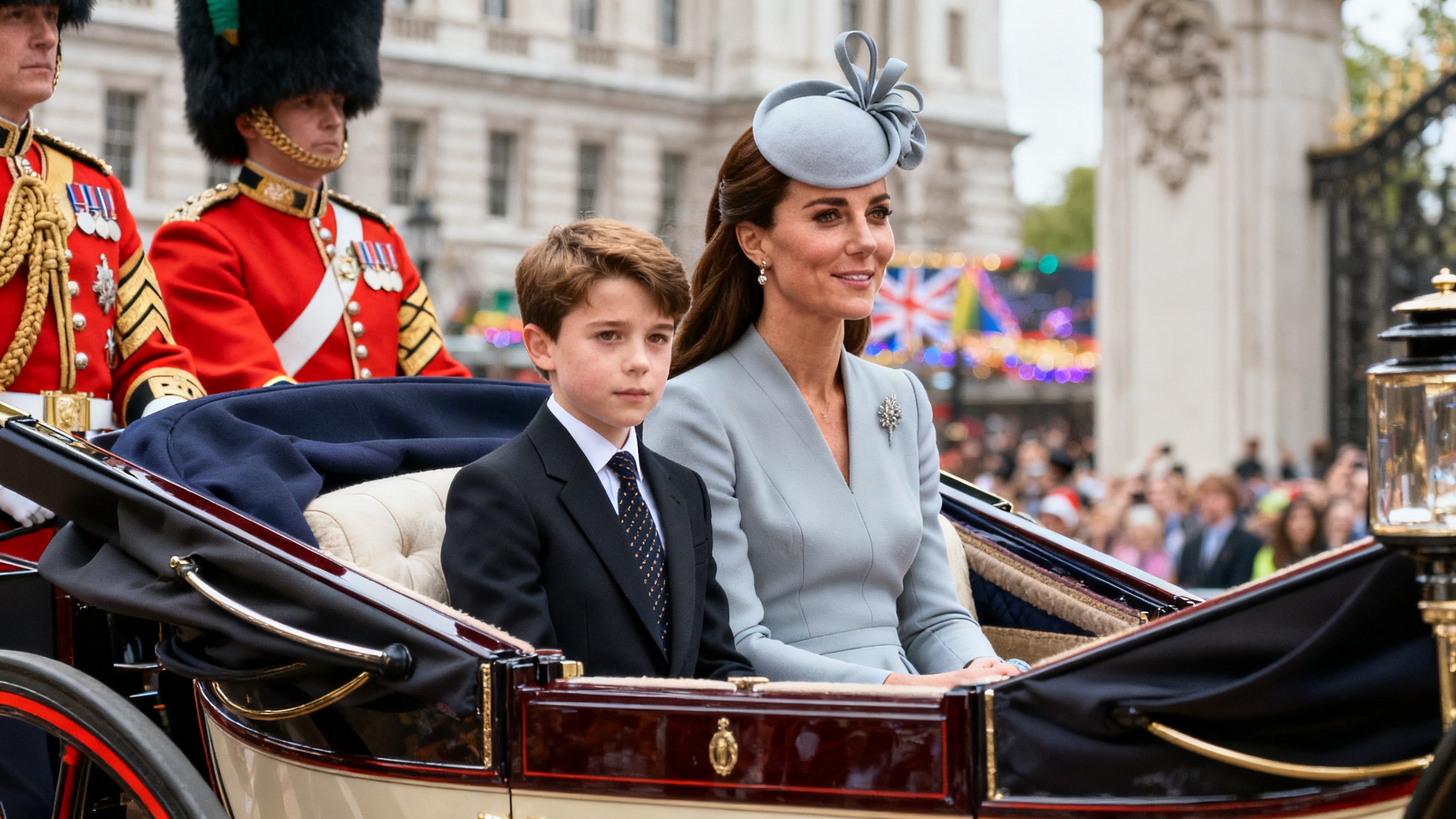 In London, Kate Middleton’s youngest son surprises with change in behavior at parade RUSSPAIN.com
