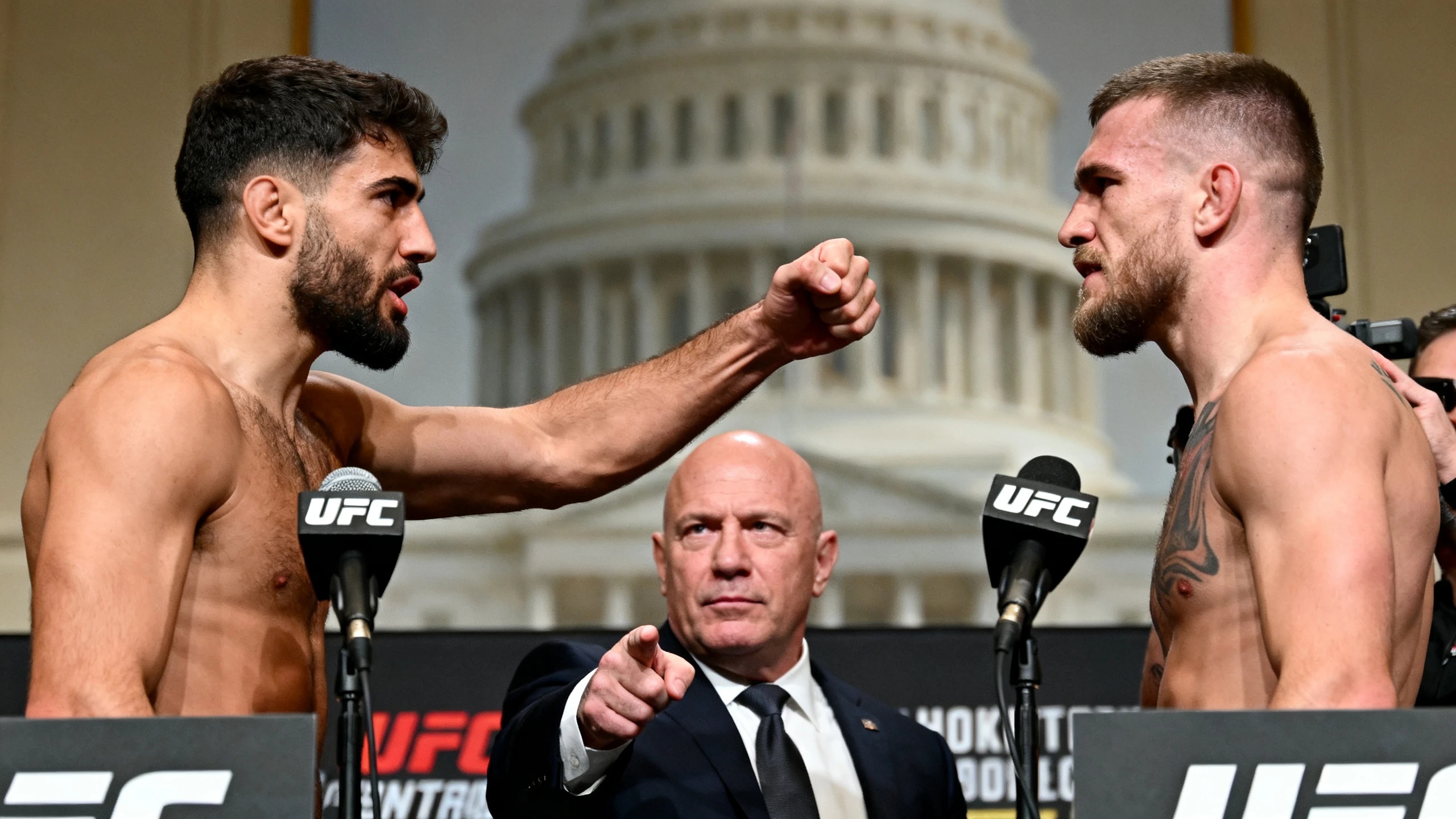 Incident with Josh Hokit Disrupts UFC Event at the White House RUSSPAIN.com