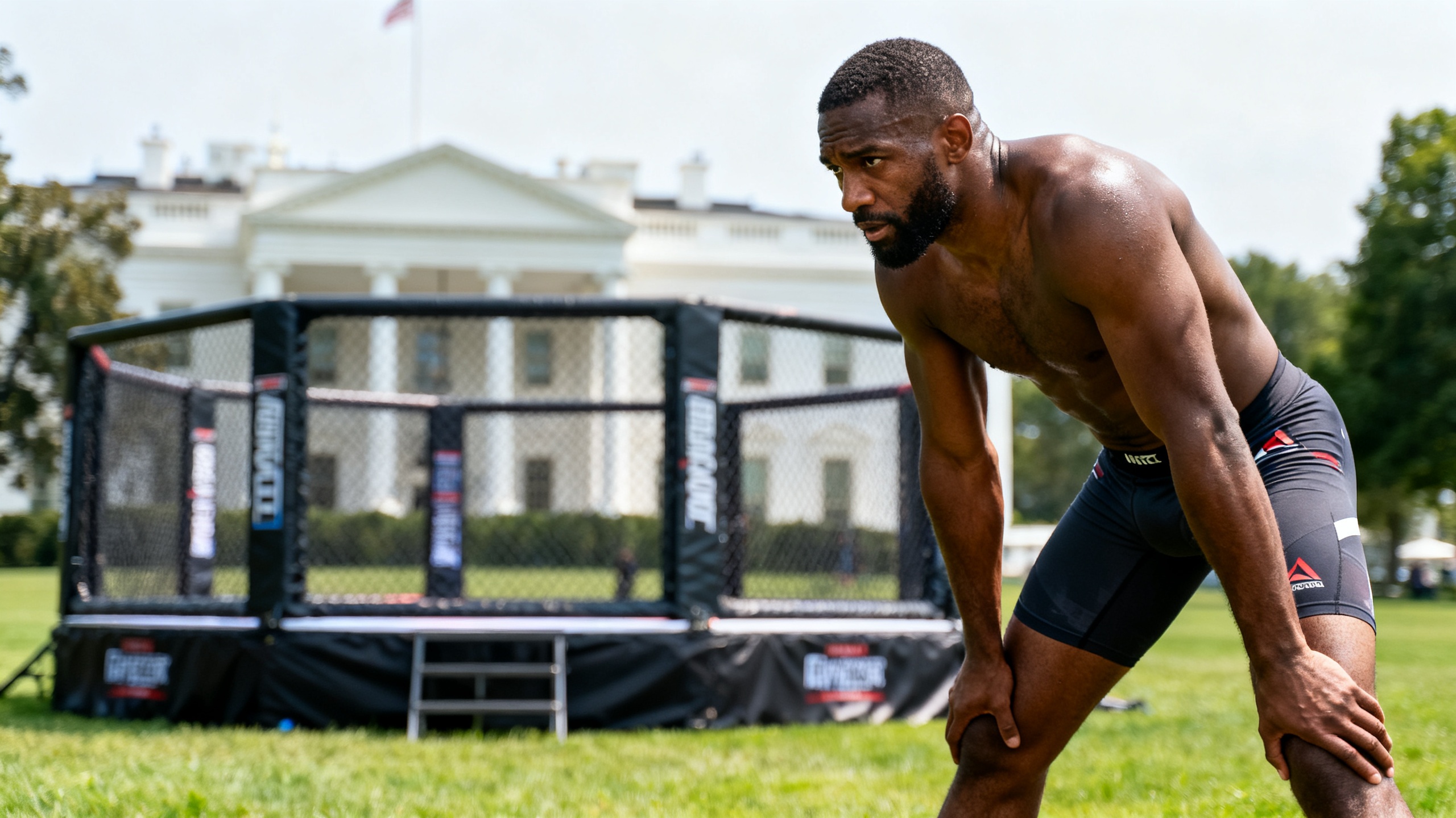 The Lewis vs Hokita fight will take place on the South Lawn of the White House RUSSPAIN.com
