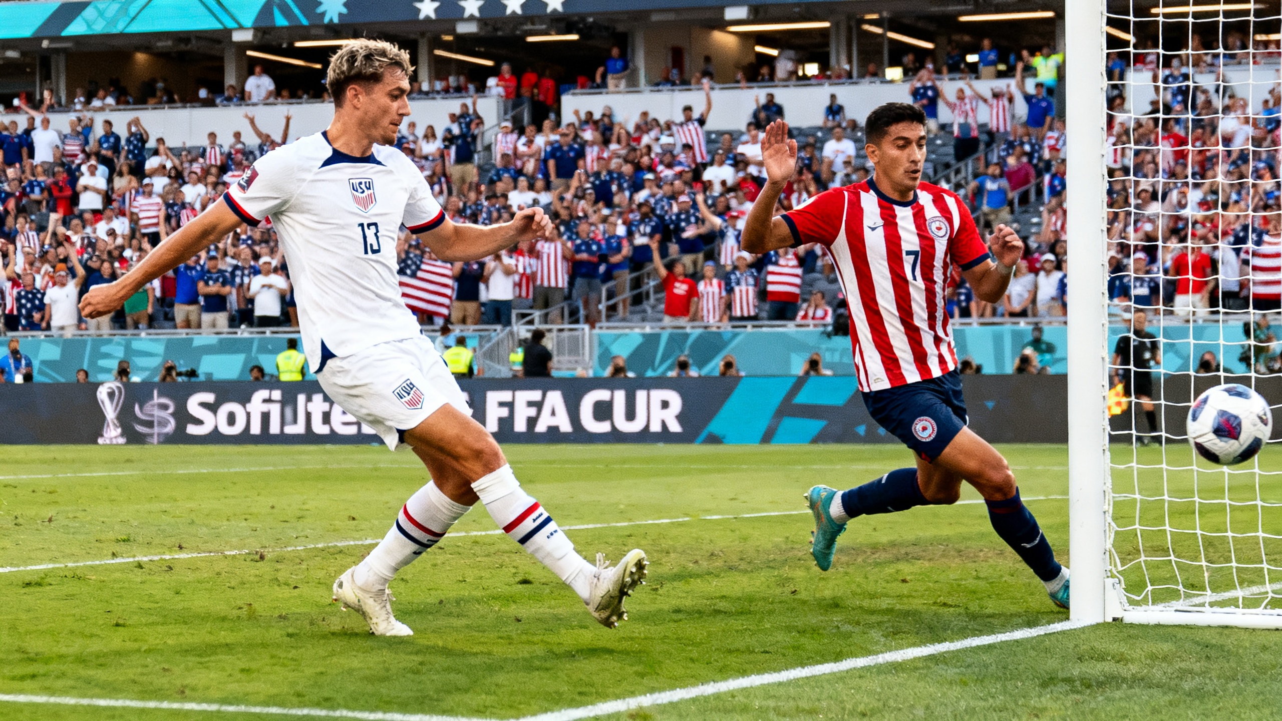 SoFi Stadium in California: Quick Own Goal and American Dominance RUSSPAIN.com