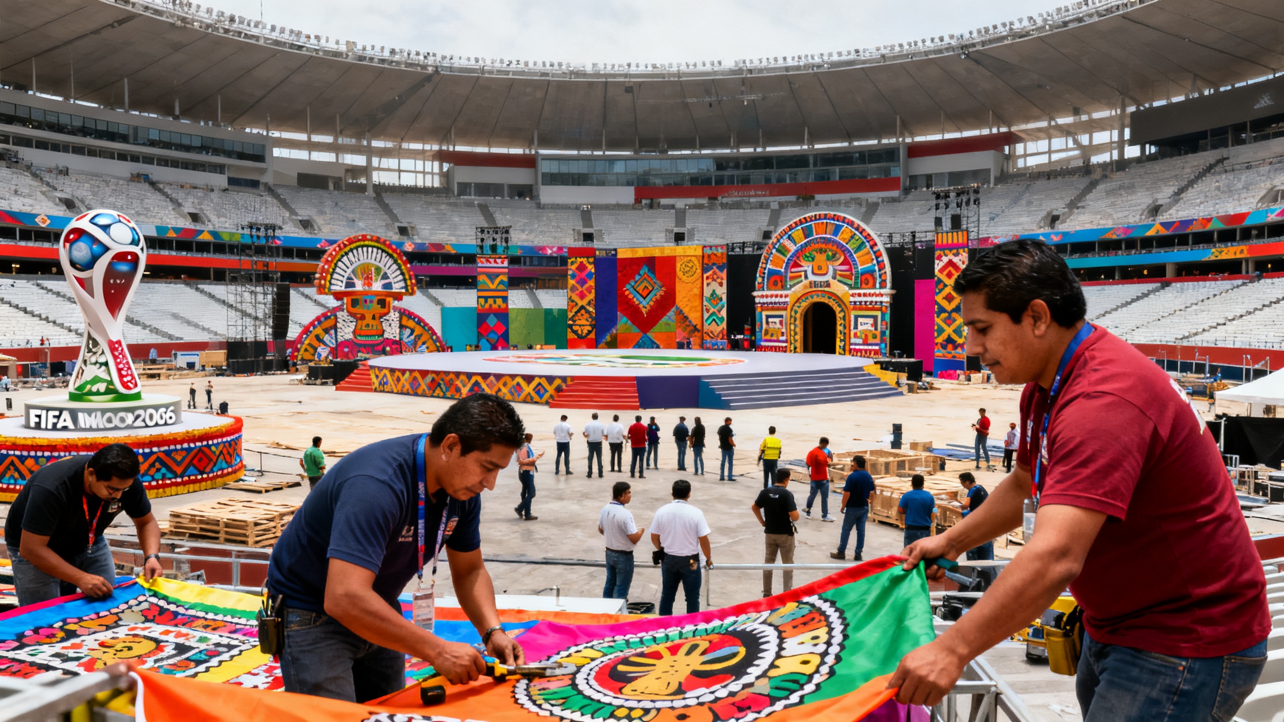 Unique opening ceremonies planned in Mexico City, Toronto, and Los Angeles for tournament kick-off RUSSPAIN.com