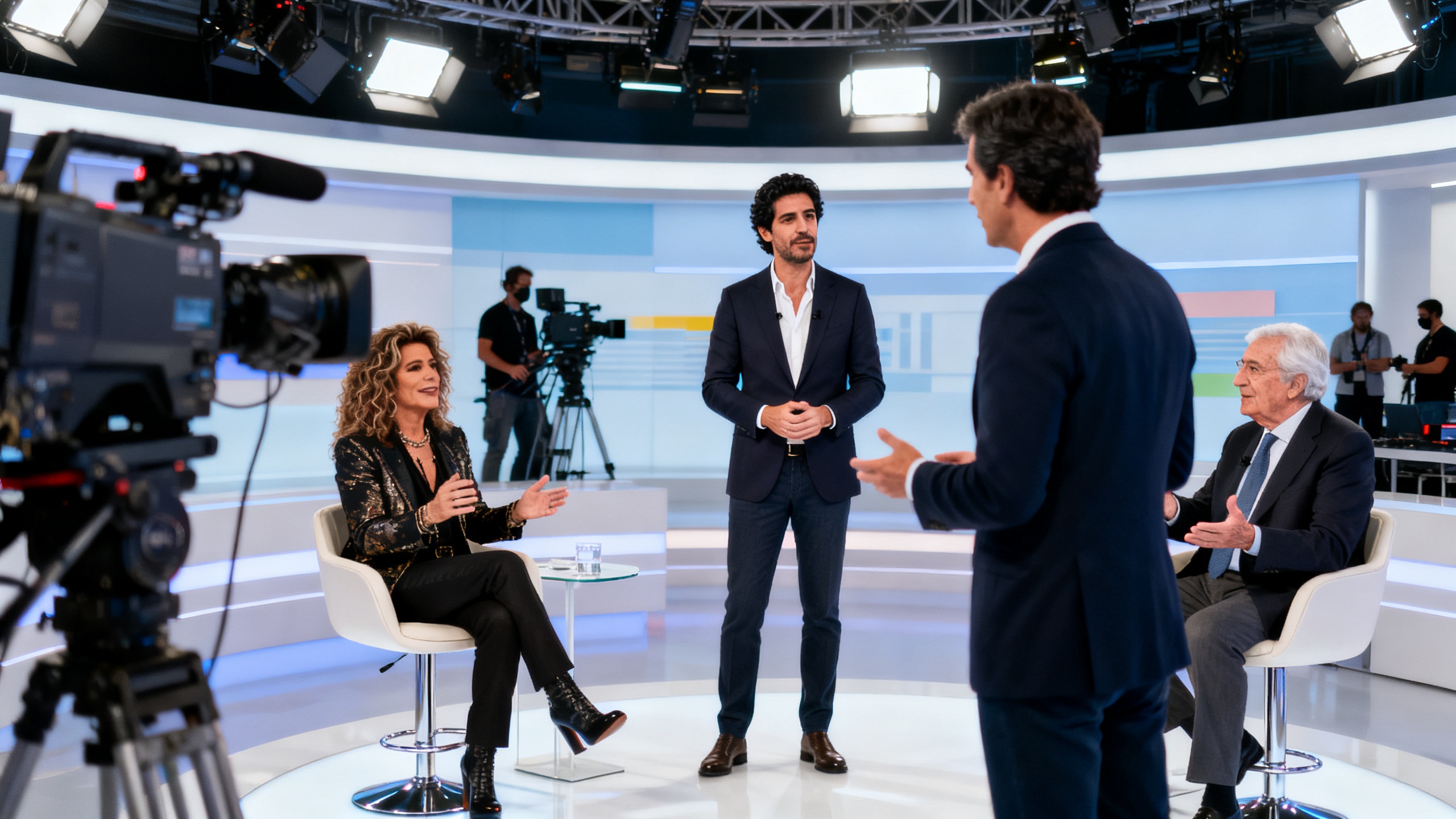 Host launches new show on RTVE and comments on controversies over political independence RUSSPAIN.com