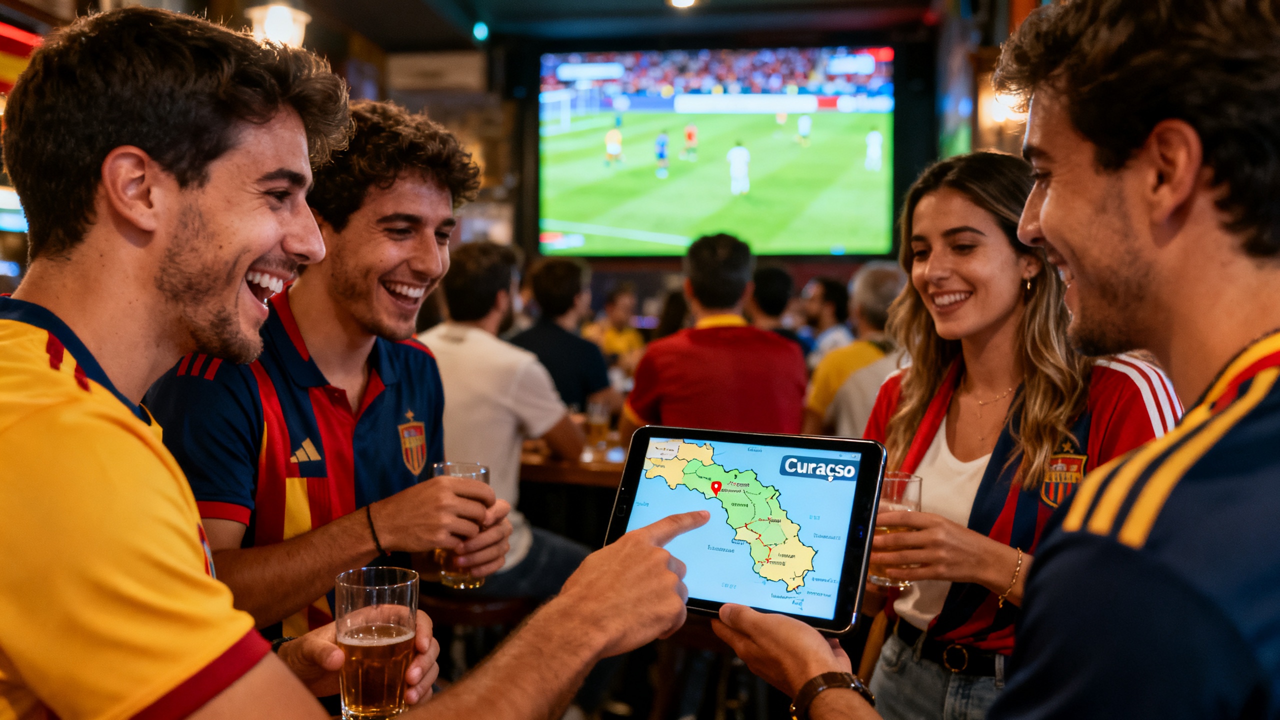A viral video from Spain brings Curaçao into the spotlight of the football world RUSSPAIN.com