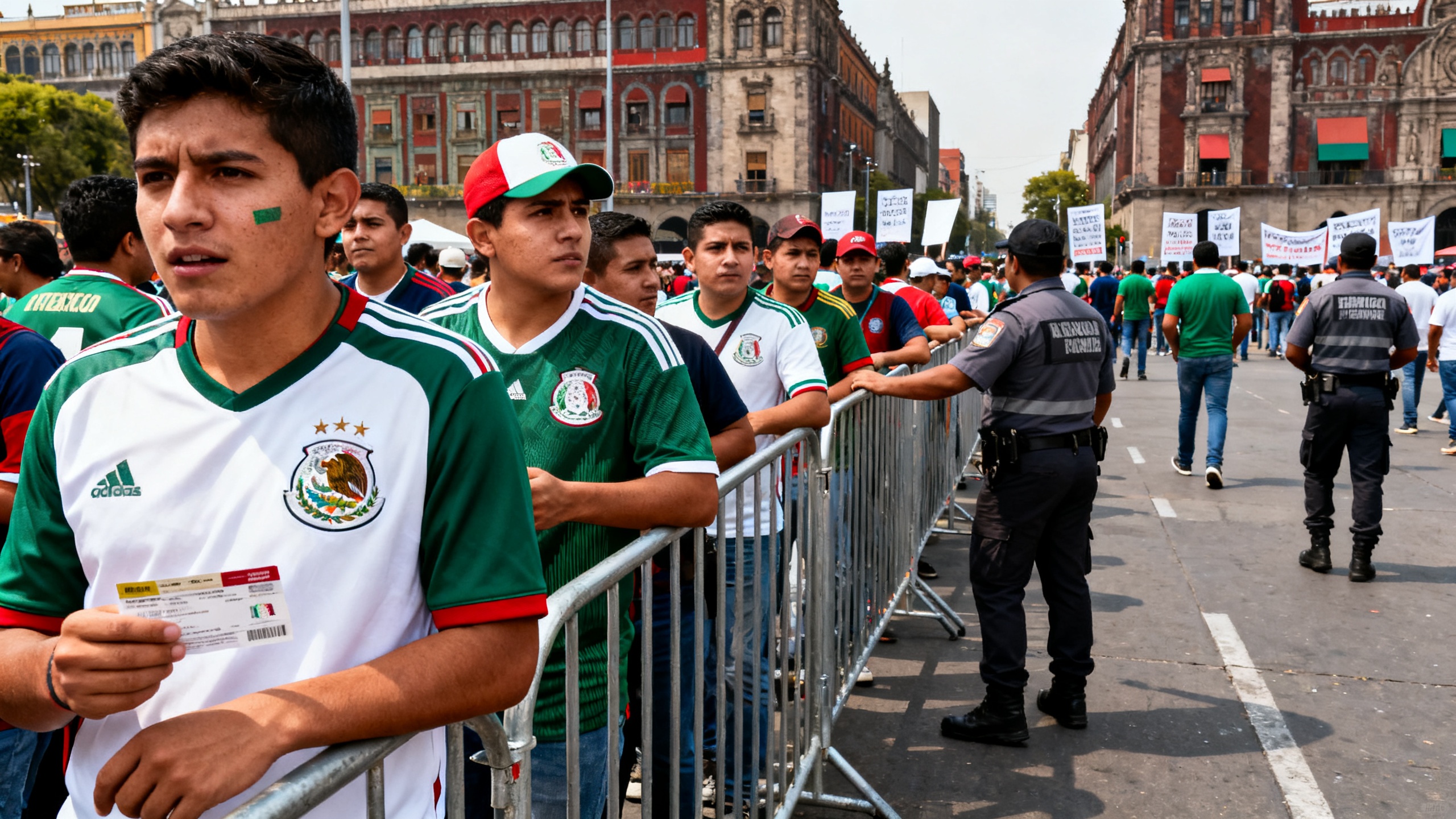 Fans in Mexico City Complain About Prices as Authorities Introduce New Security Measures RUSSPAIN.com