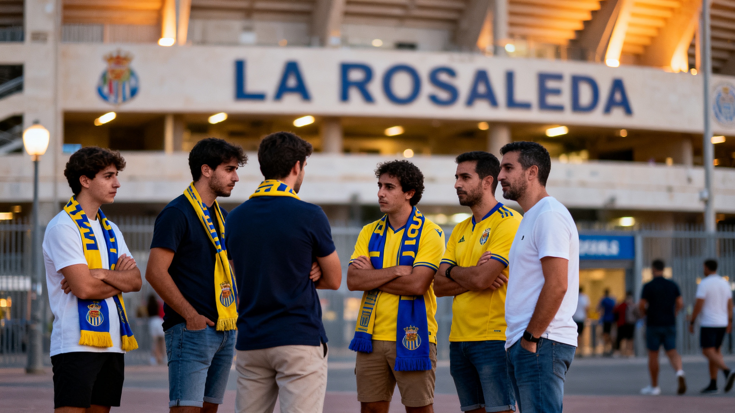 Full house and strict conditions for guests in Malaga's promotion battle RUSSPAIN.com