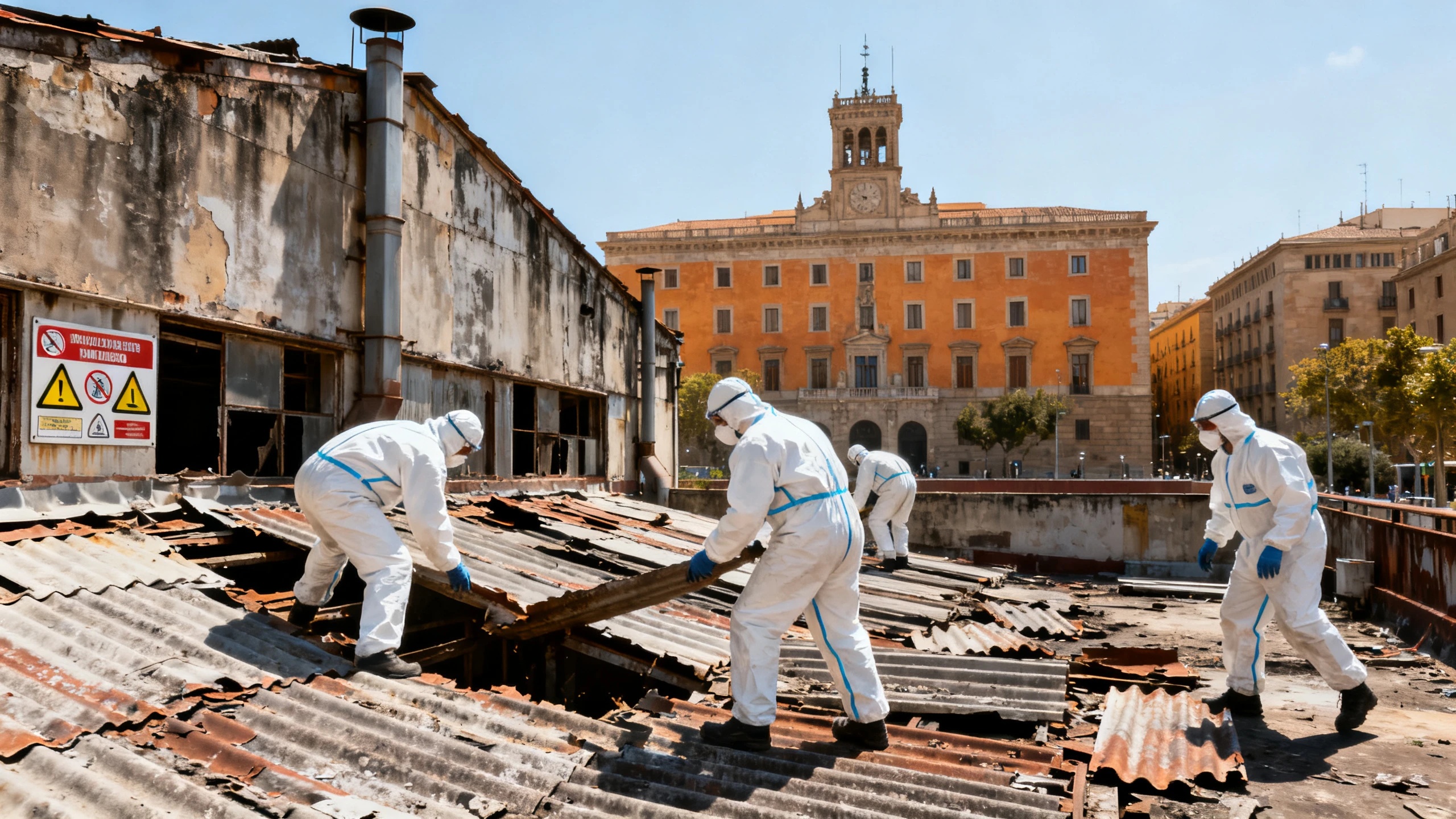 Catalan Parliament Unanimously Passes Law to Remove Four Million Tons of Asbestos RUSSPAIN.com