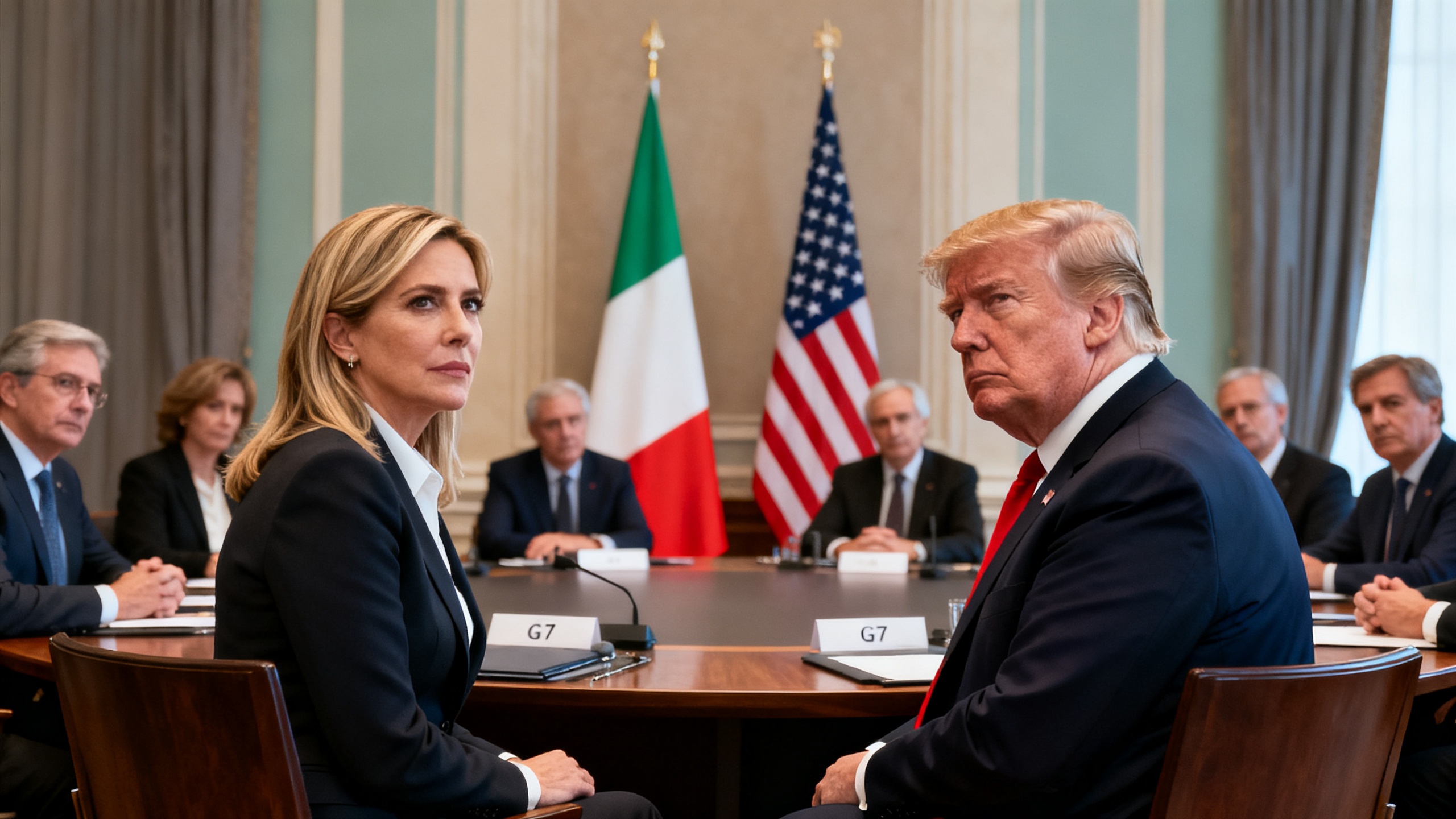 Meloni Rejects Trump's Claim of 'Begging' for G7 Photo RUSSPAIN.com
