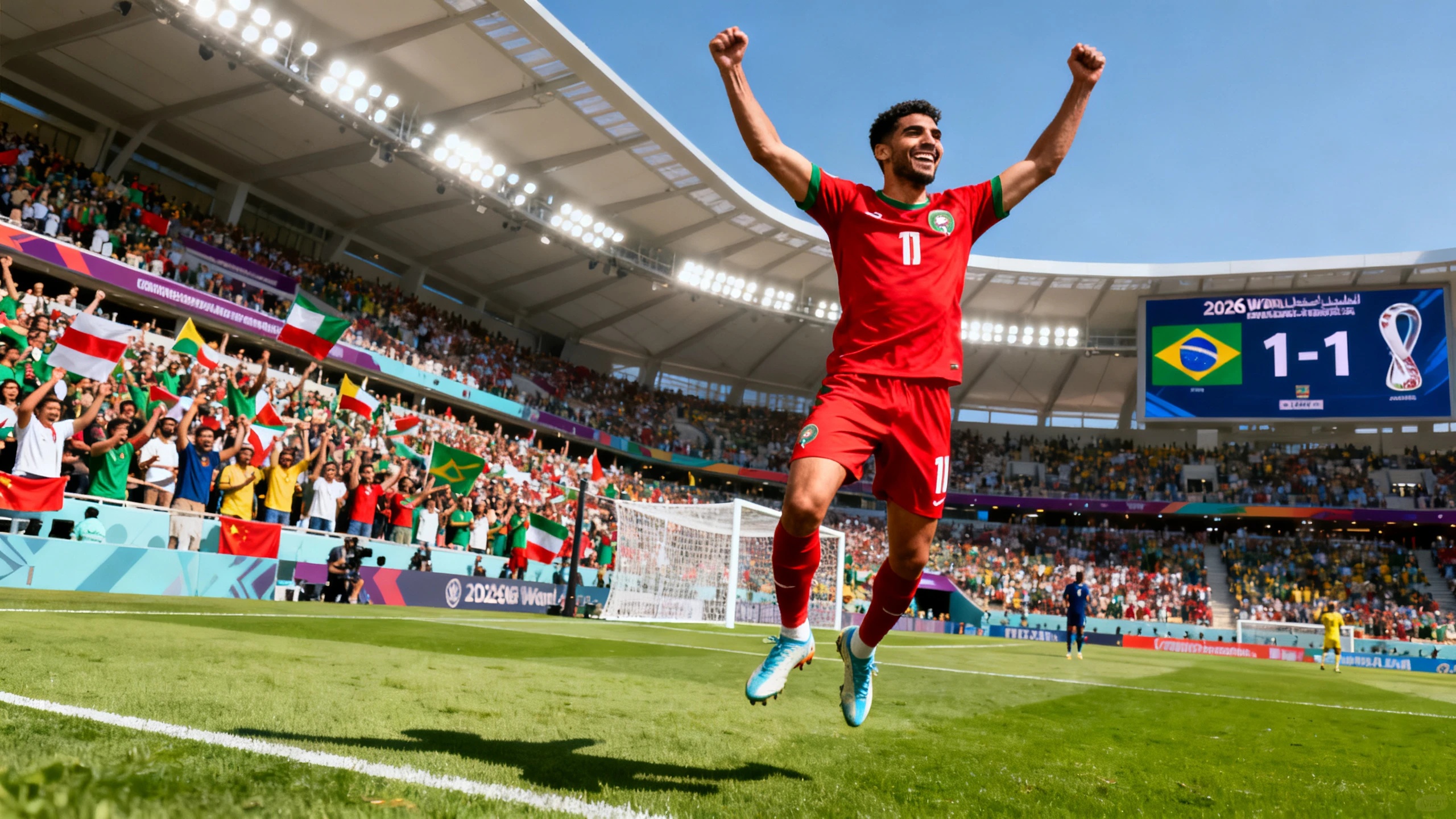 Ismael Saibari Takes Central Role in Morocco's Attack at World Cup 2026 RUSSPAIN.com