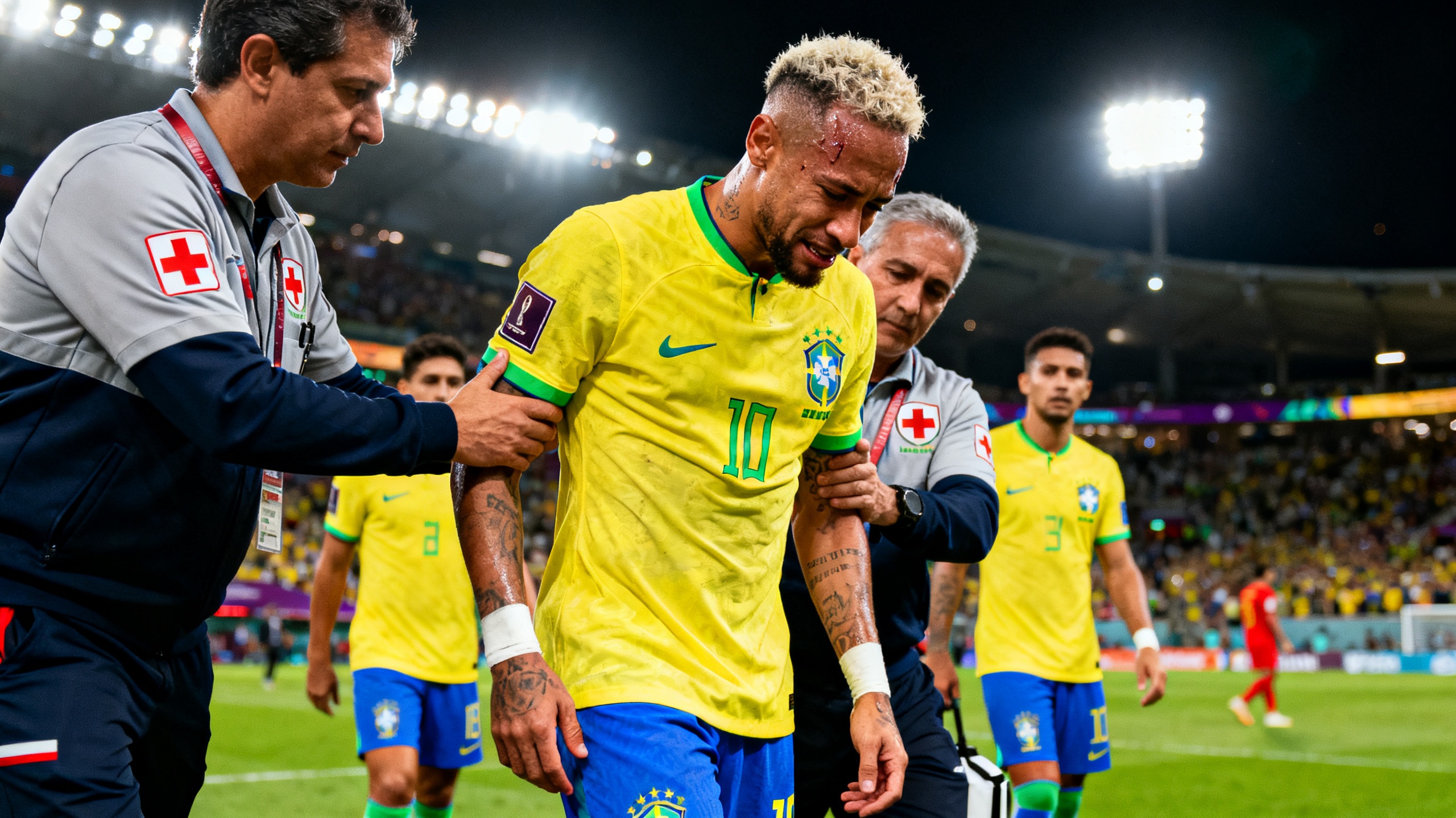 Raphinha Leaves Brazil Match Injured, Raising Concerns for Barcelona RUSSPAIN.com