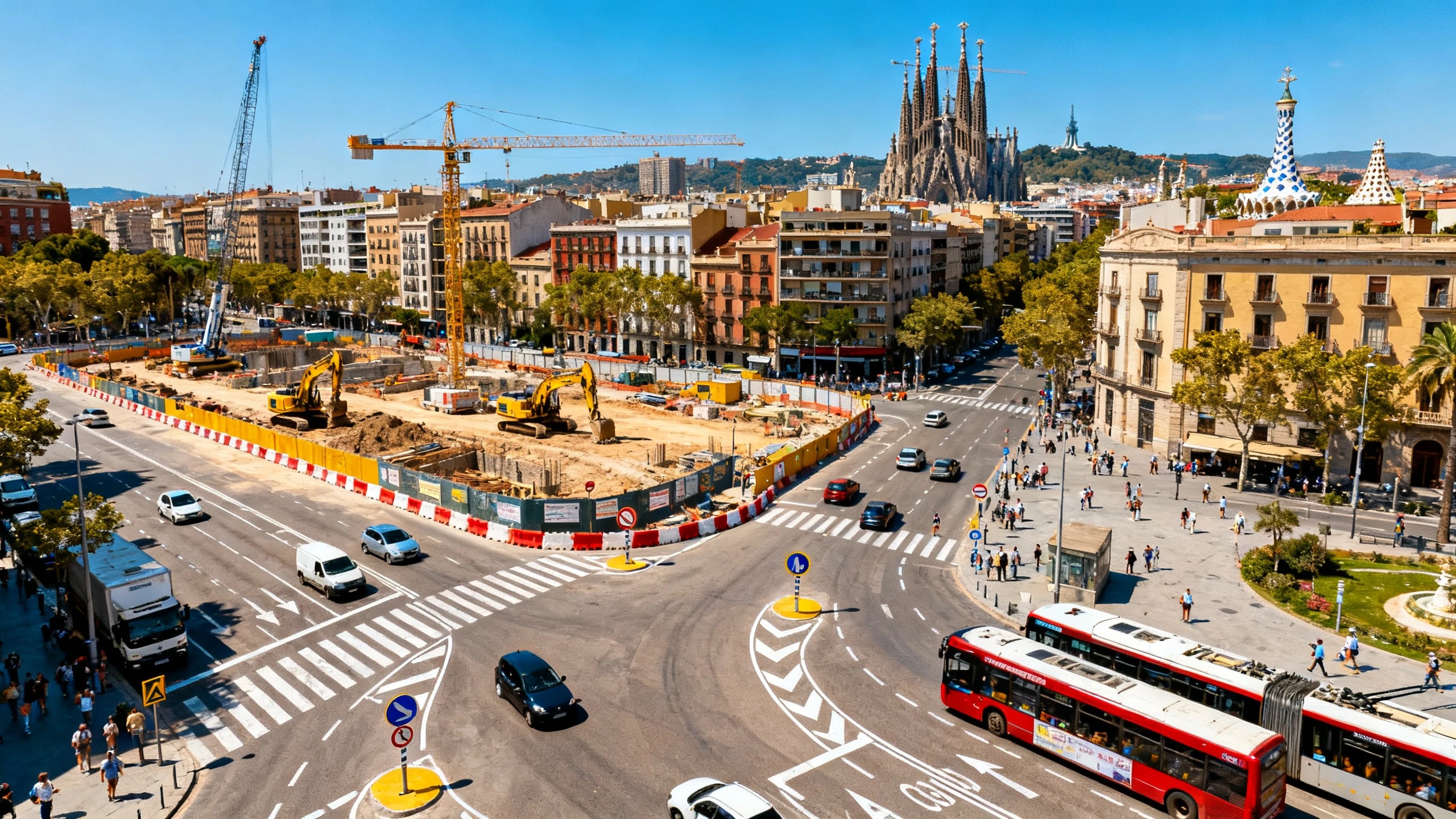 Barcelona Launches Final Phase of Major Urban Works Ahead of 2027 RUSSPAIN.com