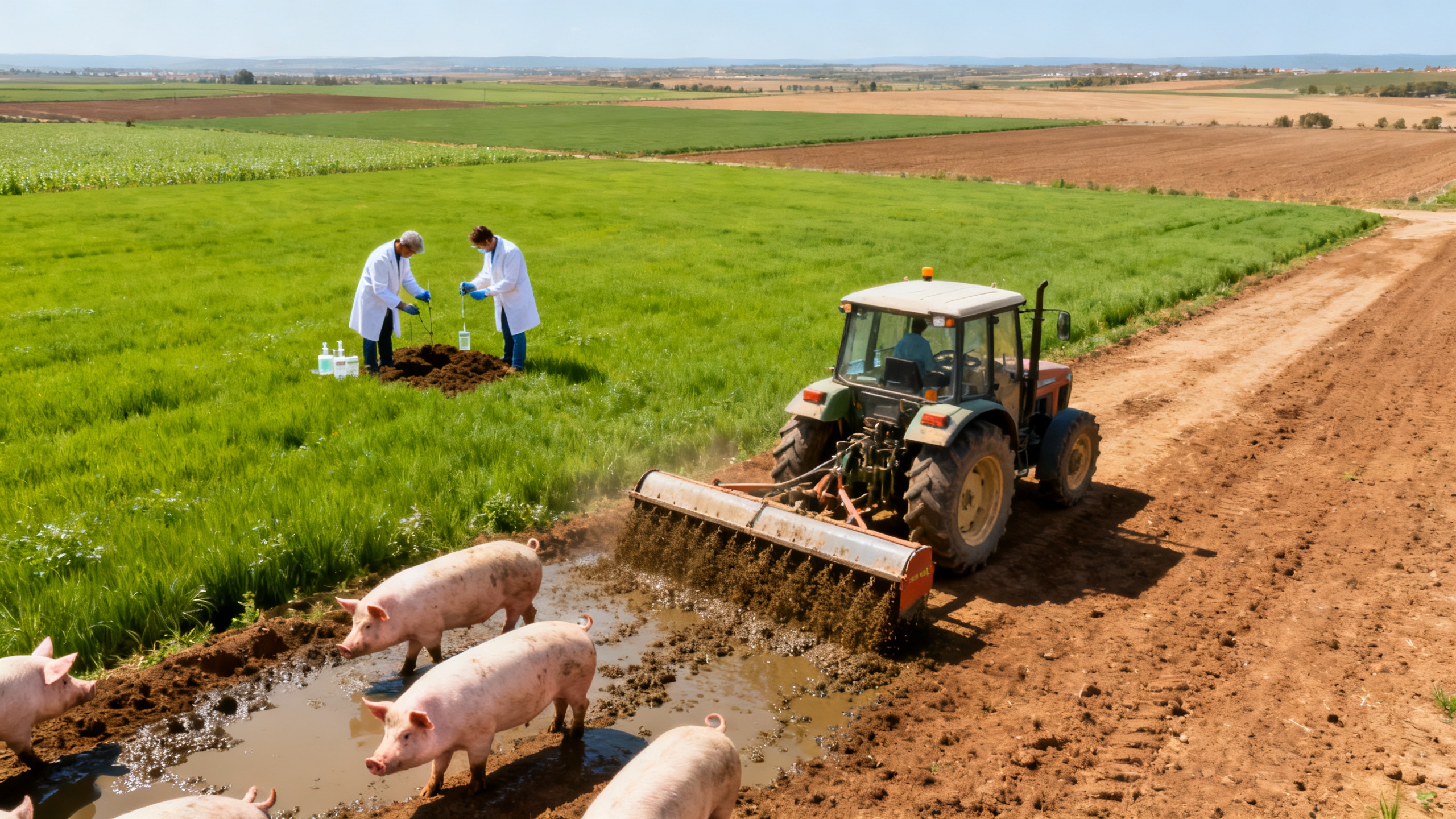 Pig Slurry Fertilizer Does Not Disrupt Soil Microbiota, Study Finds RUSSPAIN.com
