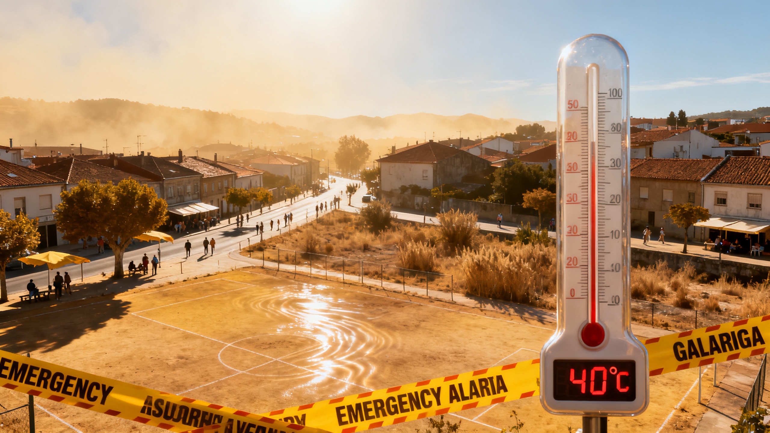 Red Alert for Extreme Heat in 109 Galician Municipalities This Sunday RUSSPAIN.com