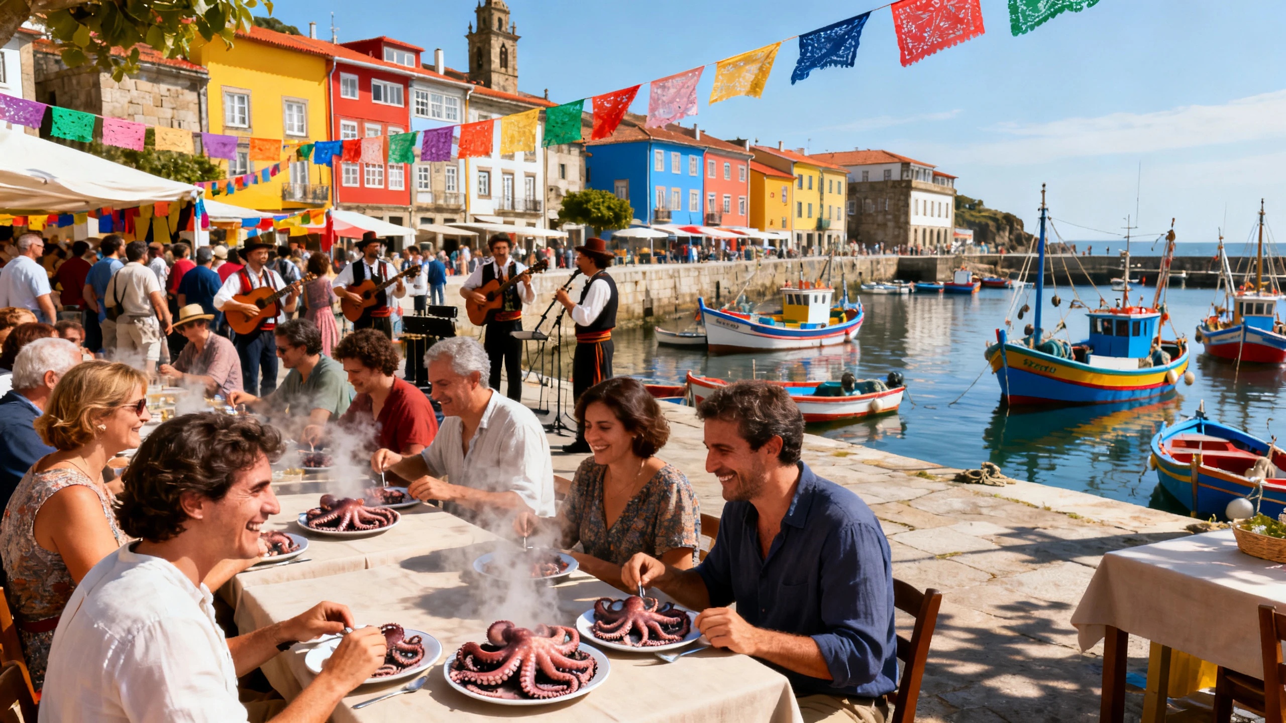 Mugardos: The Galician Seaside Town Where Octopus Is a Summer Obsession RUSSPAIN.com