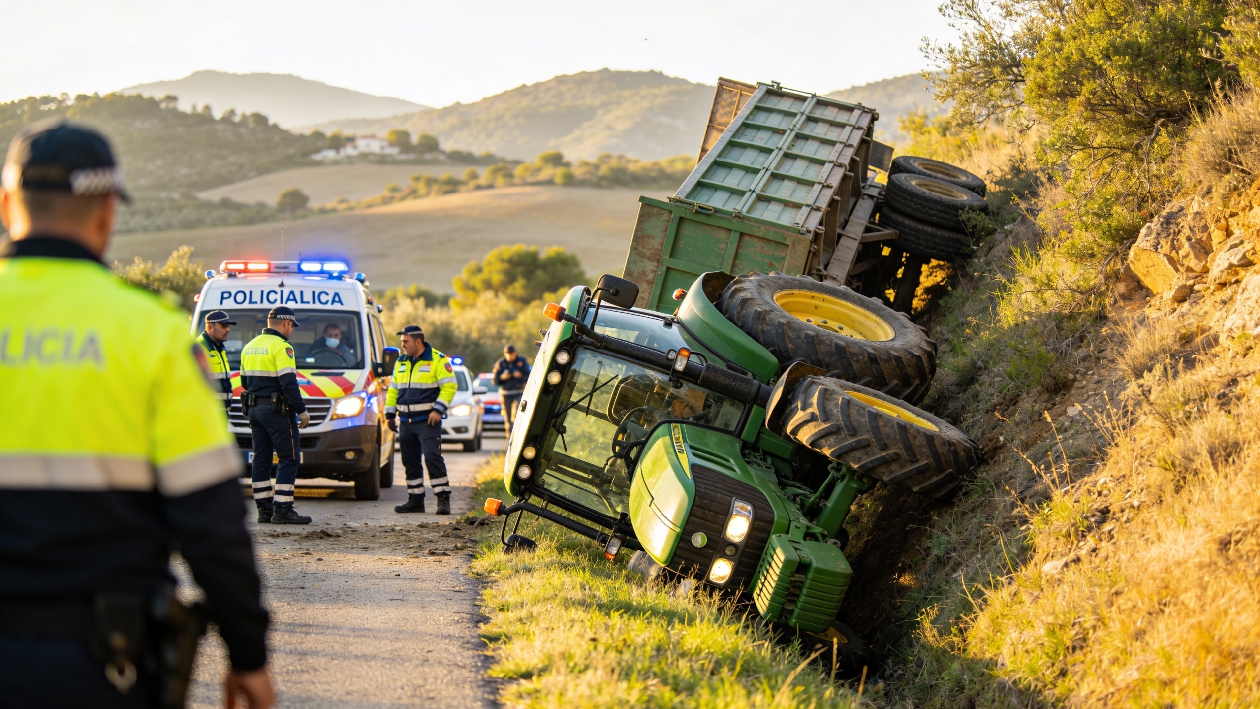 Tractor Driver Investigated for Reckless Homicide After Fatal Crash in Membrilla RUSSPAIN.com