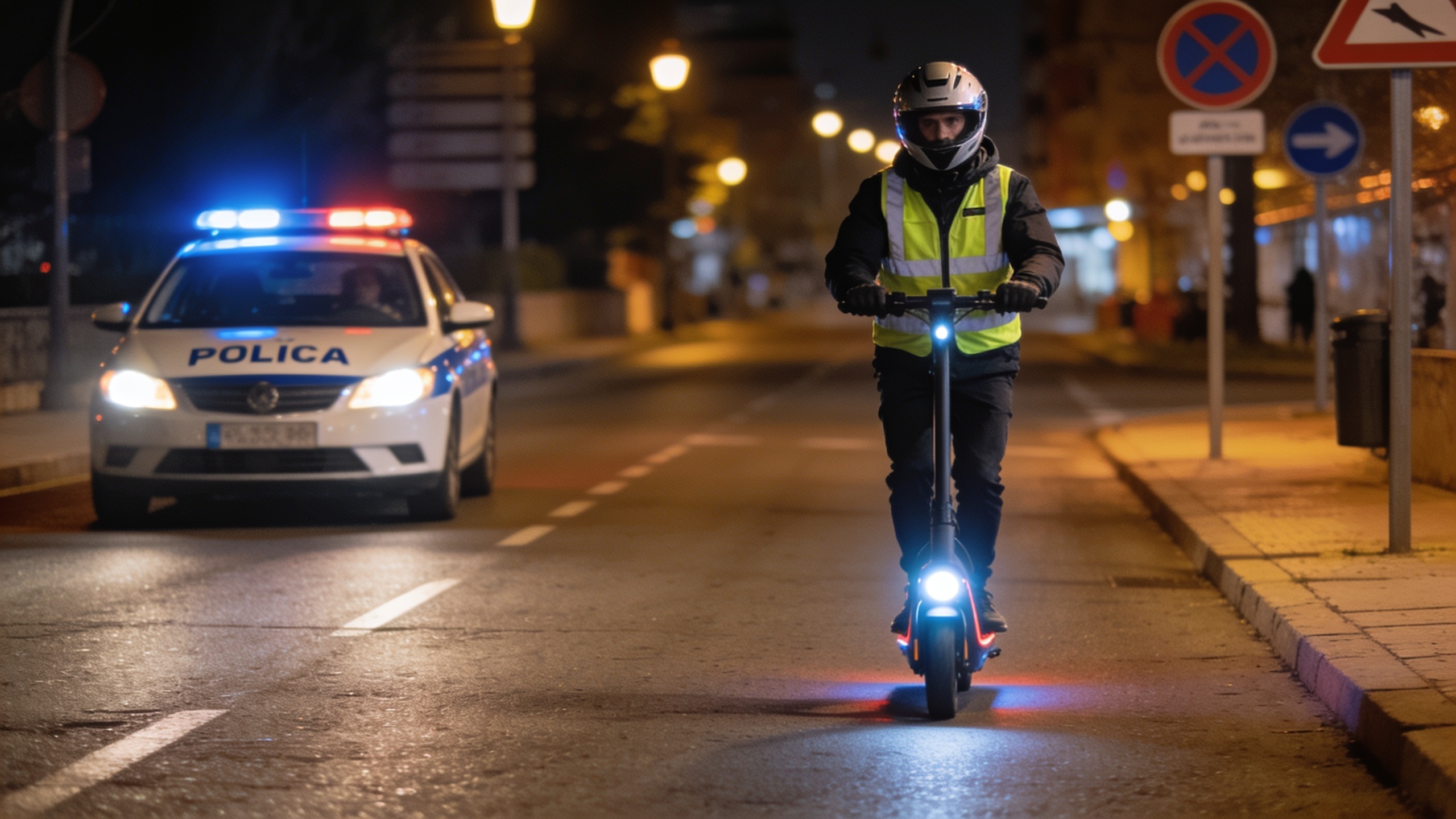 Spain to Require Helmets, Lights and Reflective Vests for Nighttime Scooter Riders RUSSPAIN.com