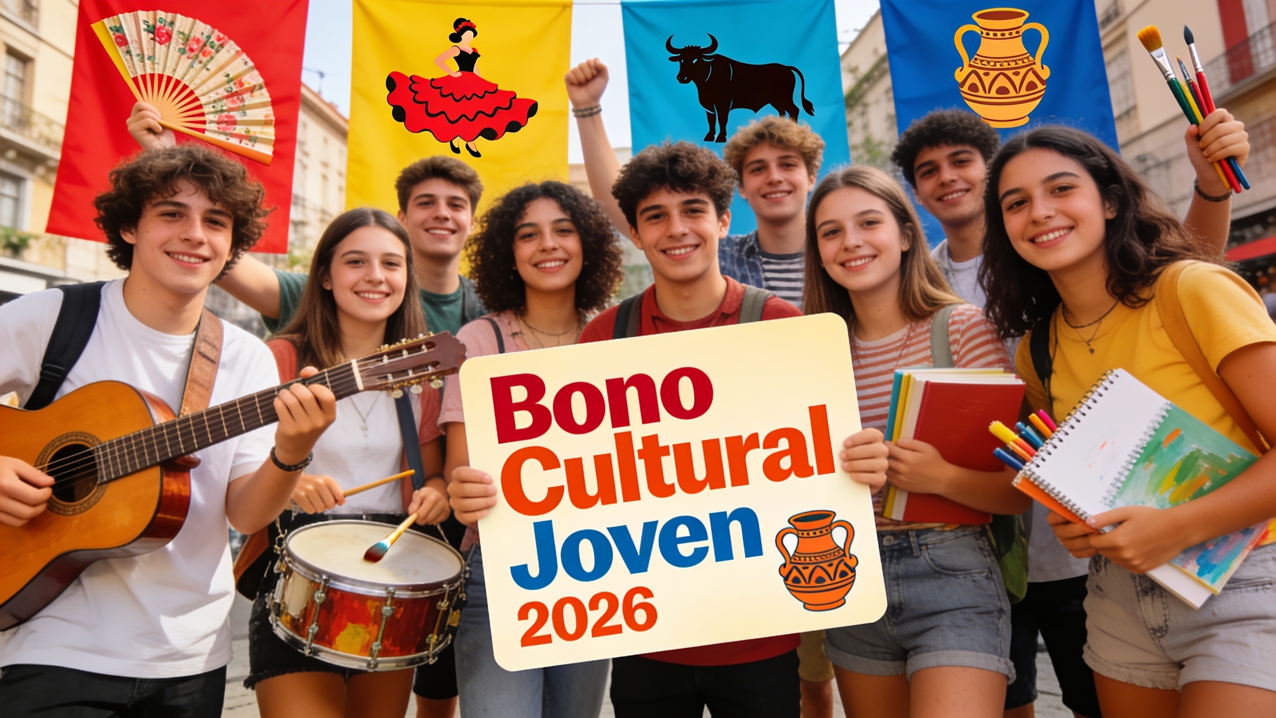 Bono Cultural Joven 2026: Applications Open for 18-Year-Olds Born in 2008 RUSSPAIN.com