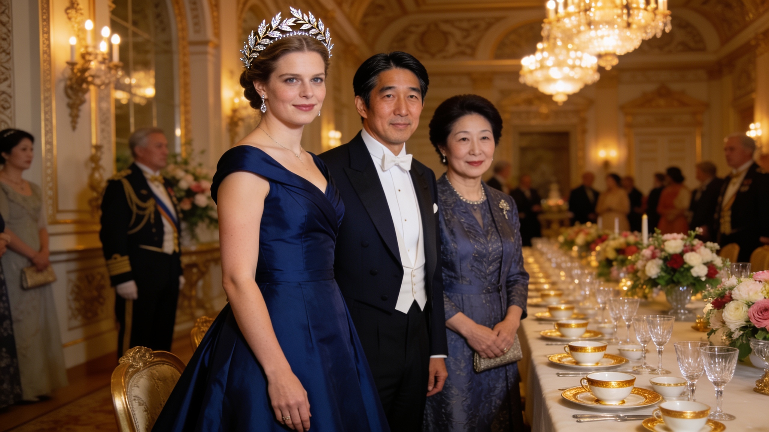 Princess Elisabeth of Belgium Makes Historic State Banquet Debut with Japanese Royals RUSSPAIN.com