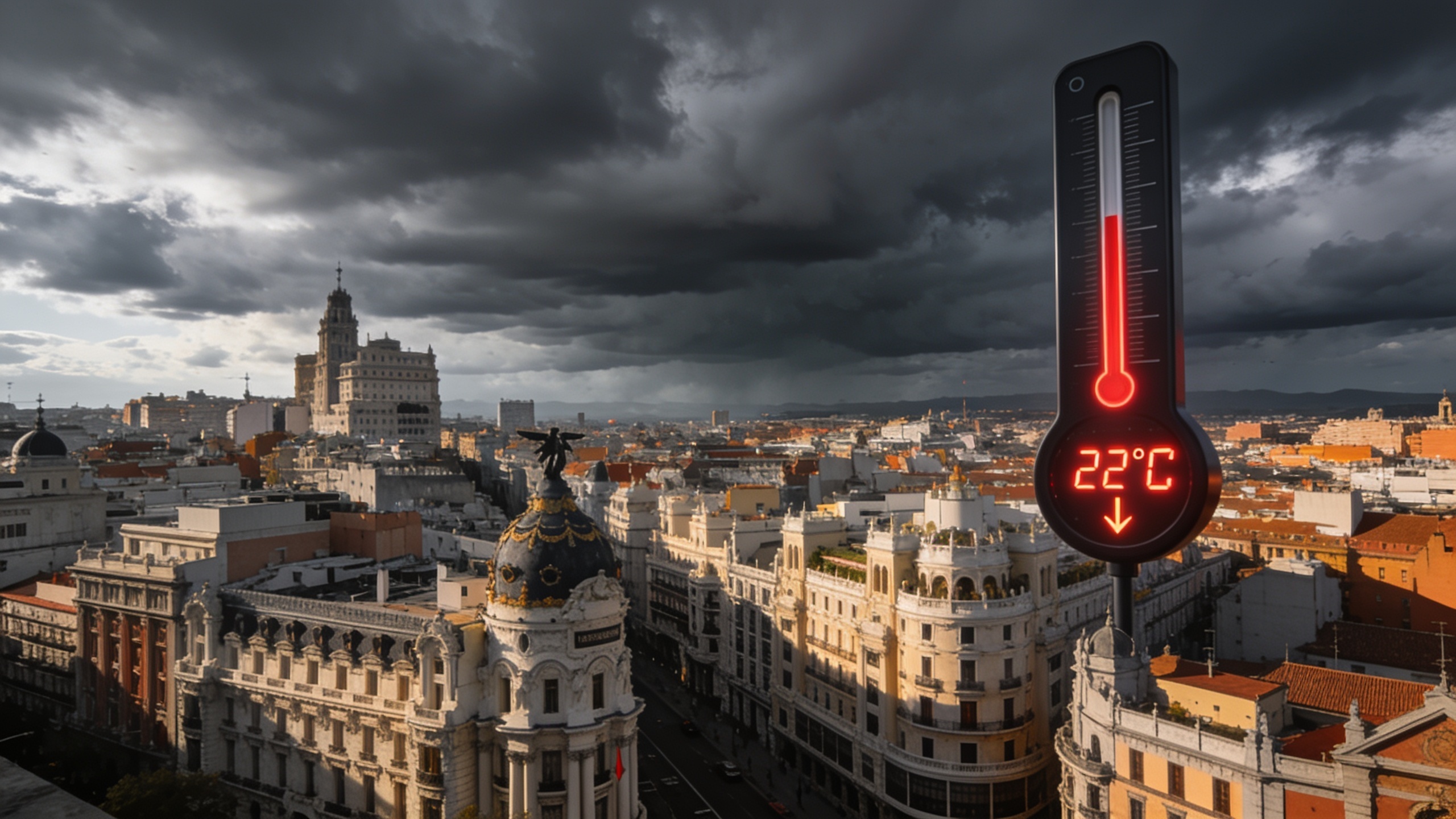 Sharp Drop in Daytime Temperatures Ends Heatwave in Madrid Region RUSSPAIN.com