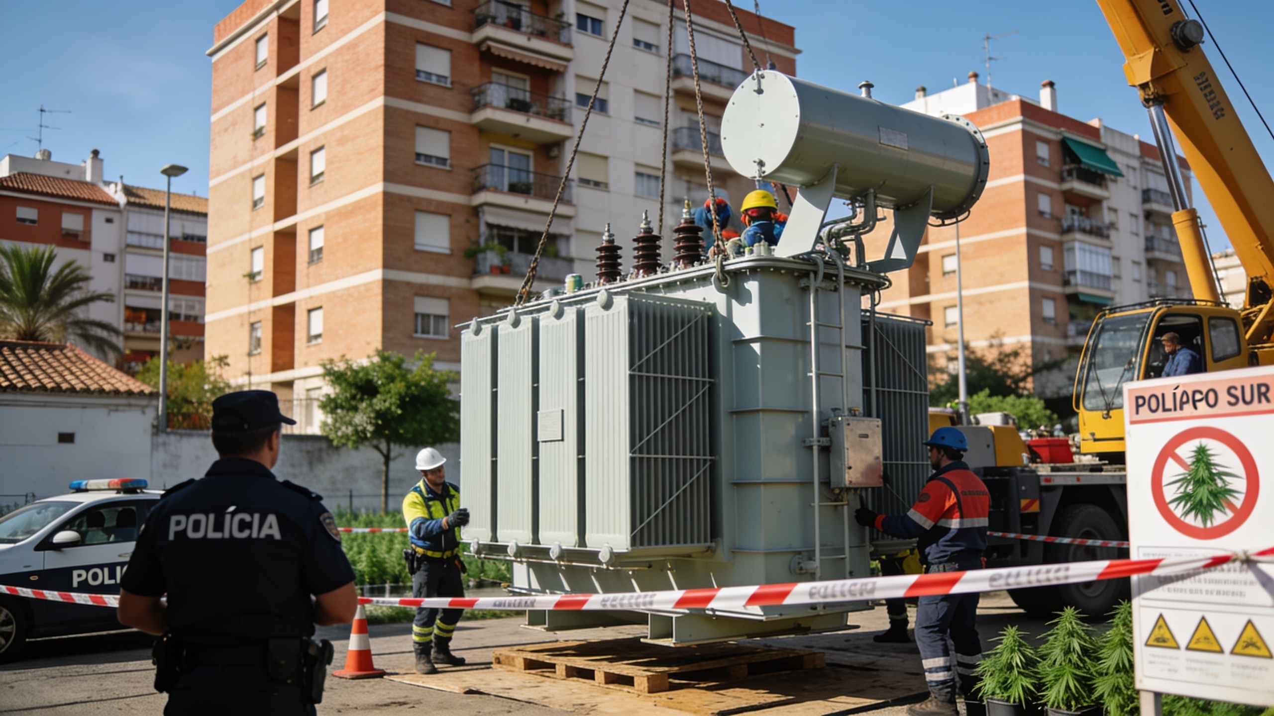 Endesa Unveils Advanced ‘Anti-Marijuana’ Transformer in Seville’s Tres Mil Viviendas RUSSPAIN.com