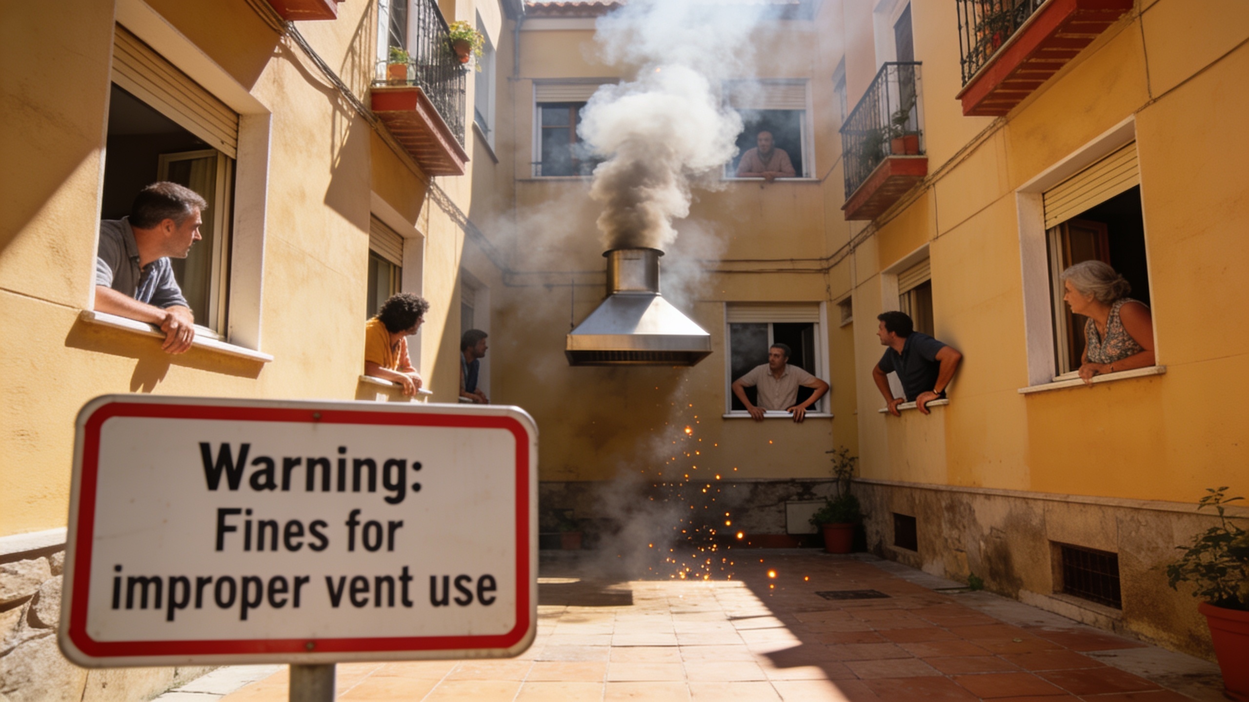 Illegal Smoke Extractors Could Cost Homeowners Up to €3,000 in Fines RUSSPAIN.com