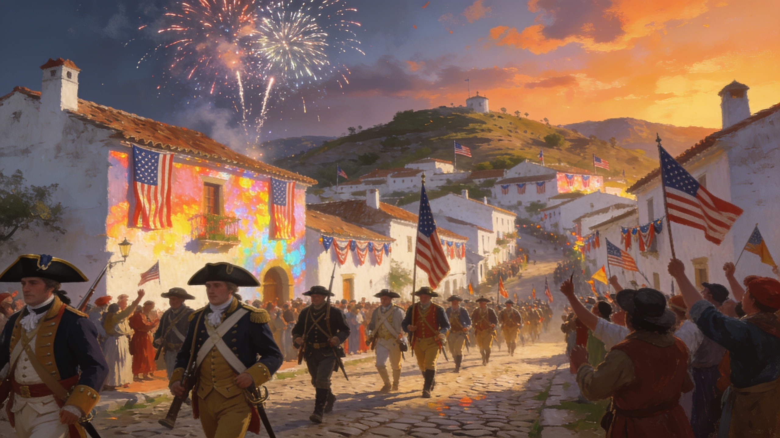The Spanish Village Where July 4th Is a Major Event RUSSPAIN.com