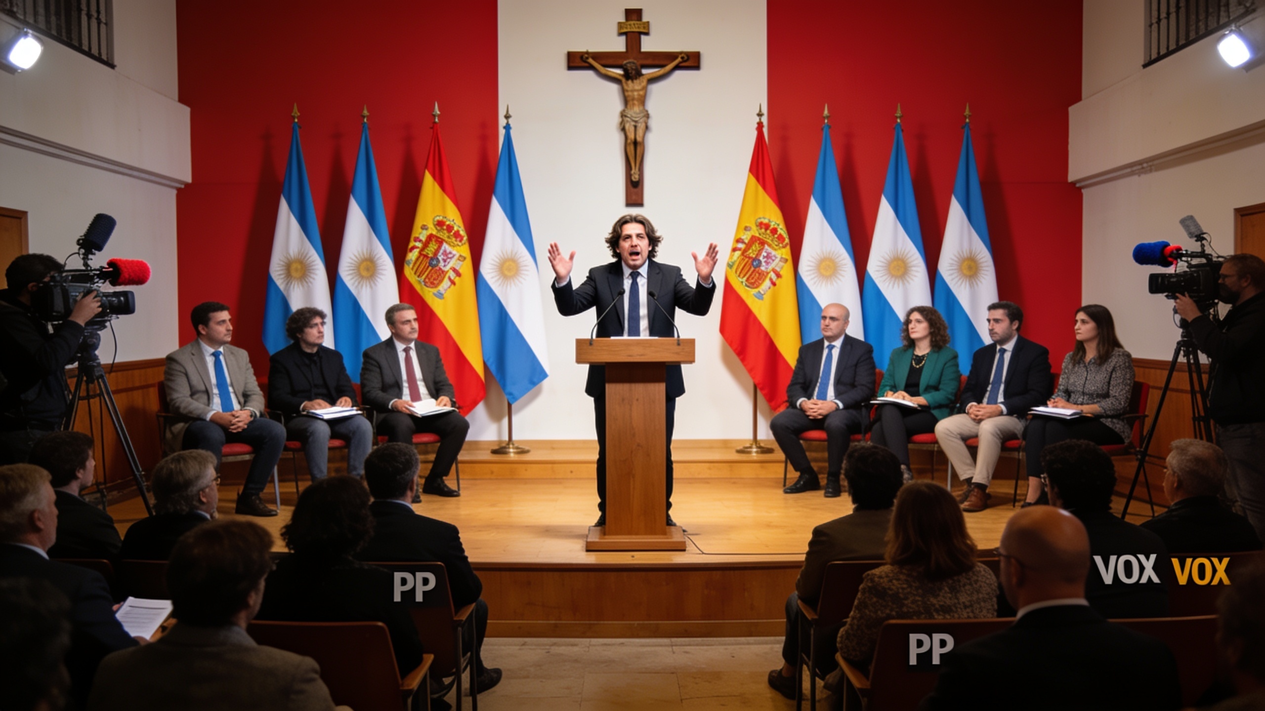 Milei Defends Israel and Attacks Social Policies During Madrid Visit RUSSPAIN.com