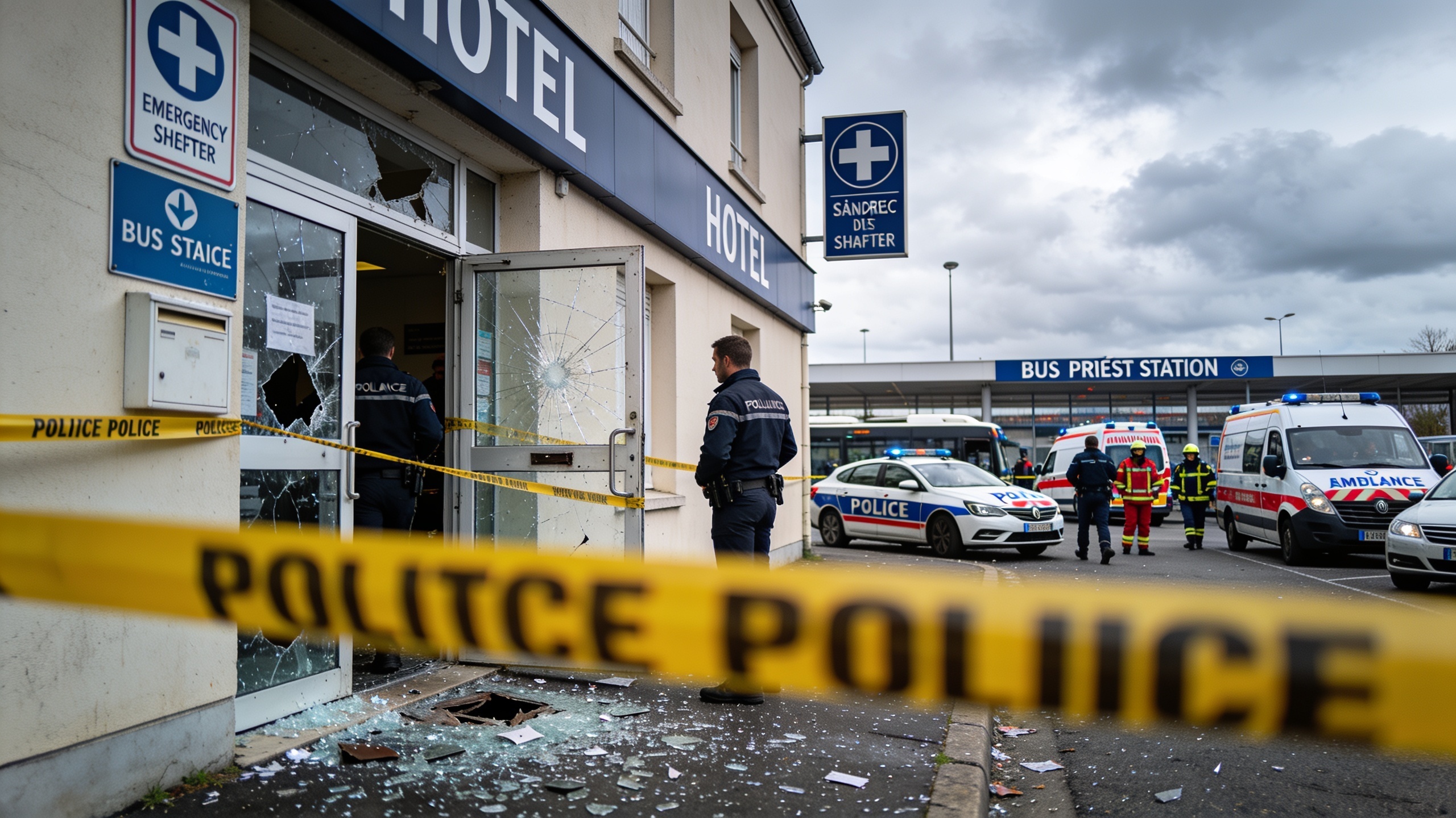 Fatal Stabbing in Emergency Shelter Hotel Near Lyon After Neighbor Dispute RUSSPAIN.com