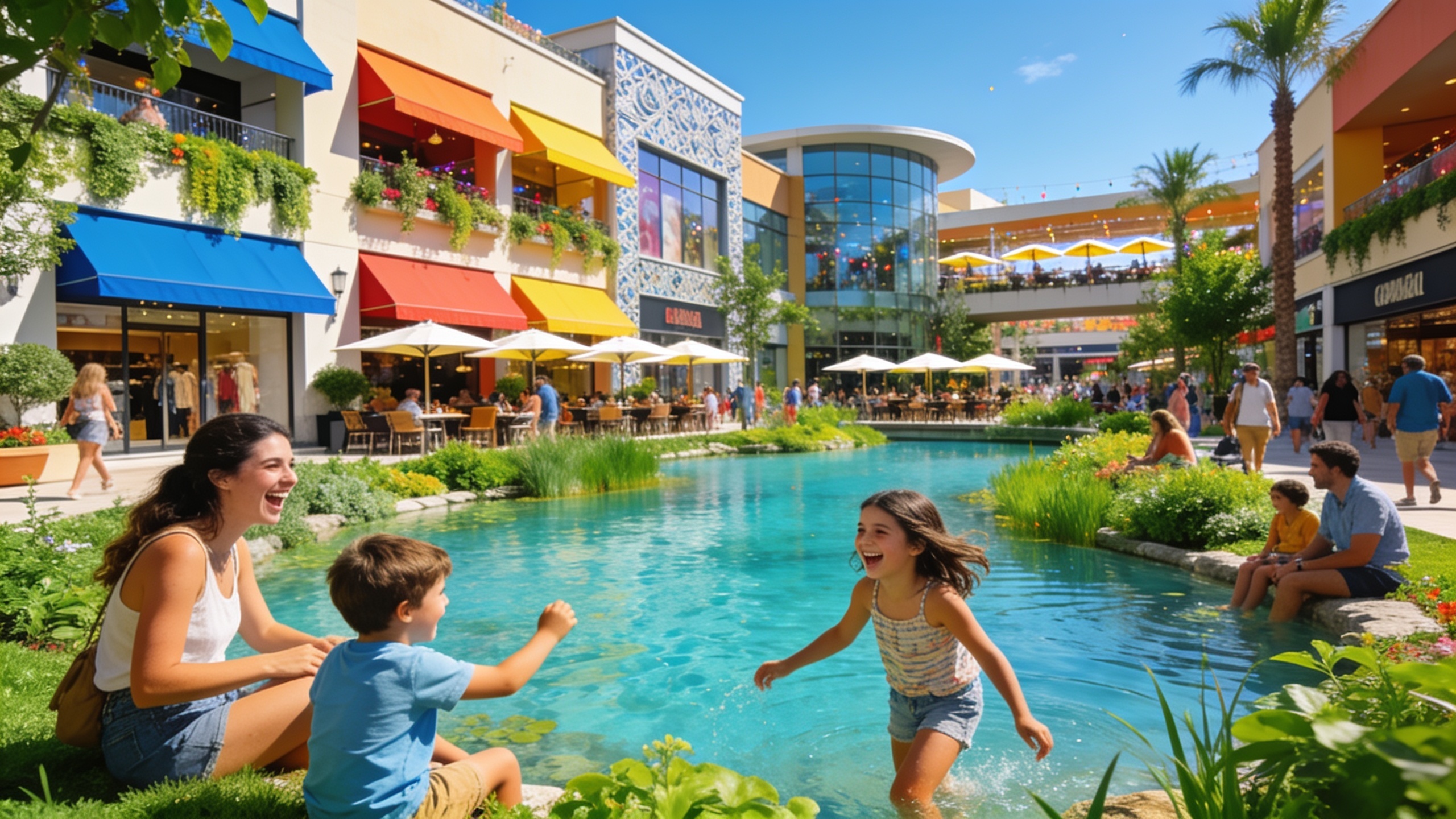 H2O Shopping Center Unveils Summer Upgrades with New Stores and Revamped Lake RUSSPAIN.com
