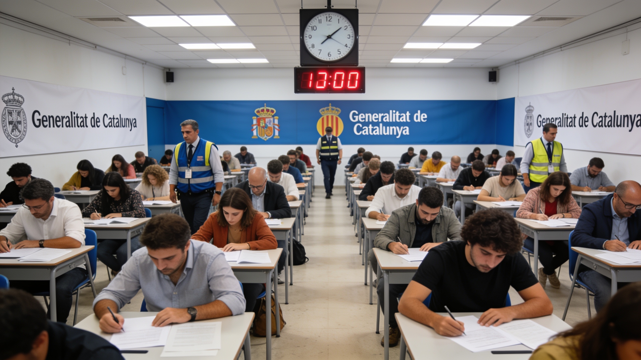 Nearly 16,000 Candidates Compete for 1,325 Civil Service Jobs in Catalonia RUSSPAIN.com