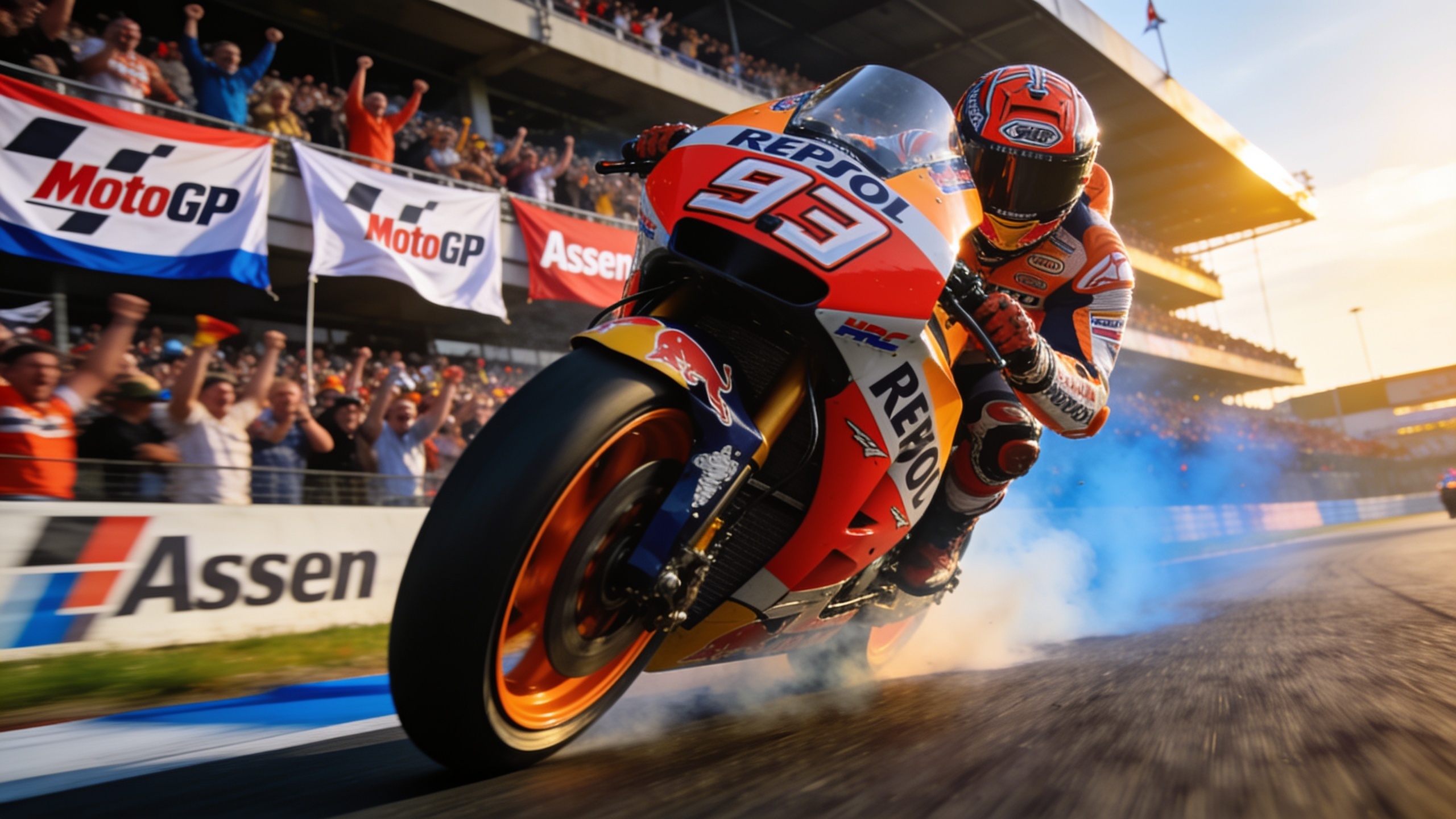 Marc Márquez Narrows Championship Gap After Dramatic Comeback at TT de Assen RUSSPAIN.com