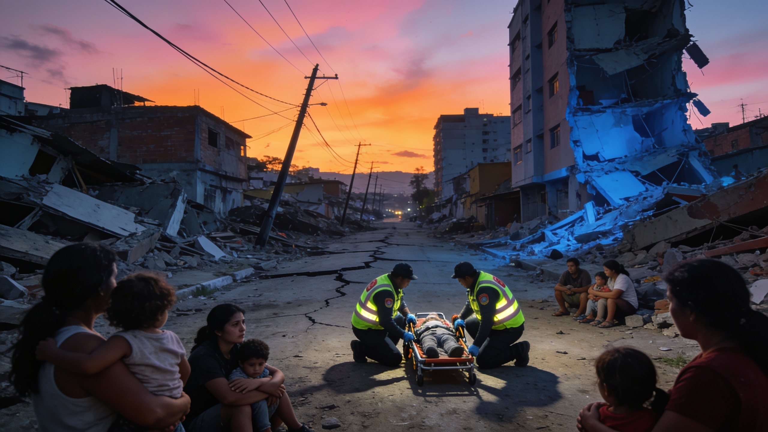 Major Earthquakes Leave Thousands Homeless in Central Venezuela RUSSPAIN.com
