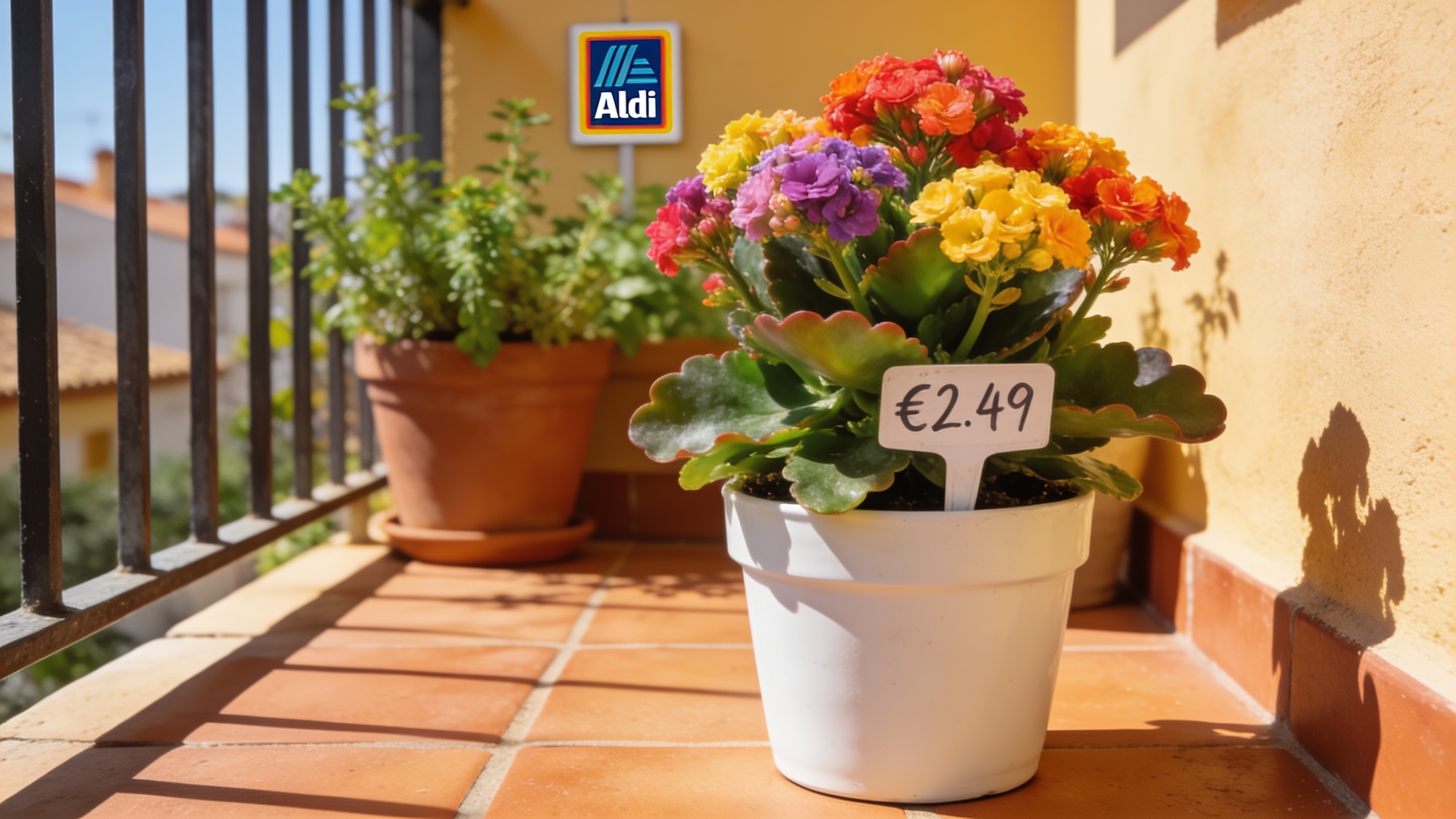 Aldi Launches Heat-Resistant Kalanchoe for €2.49 in Spain RUSSPAIN.com