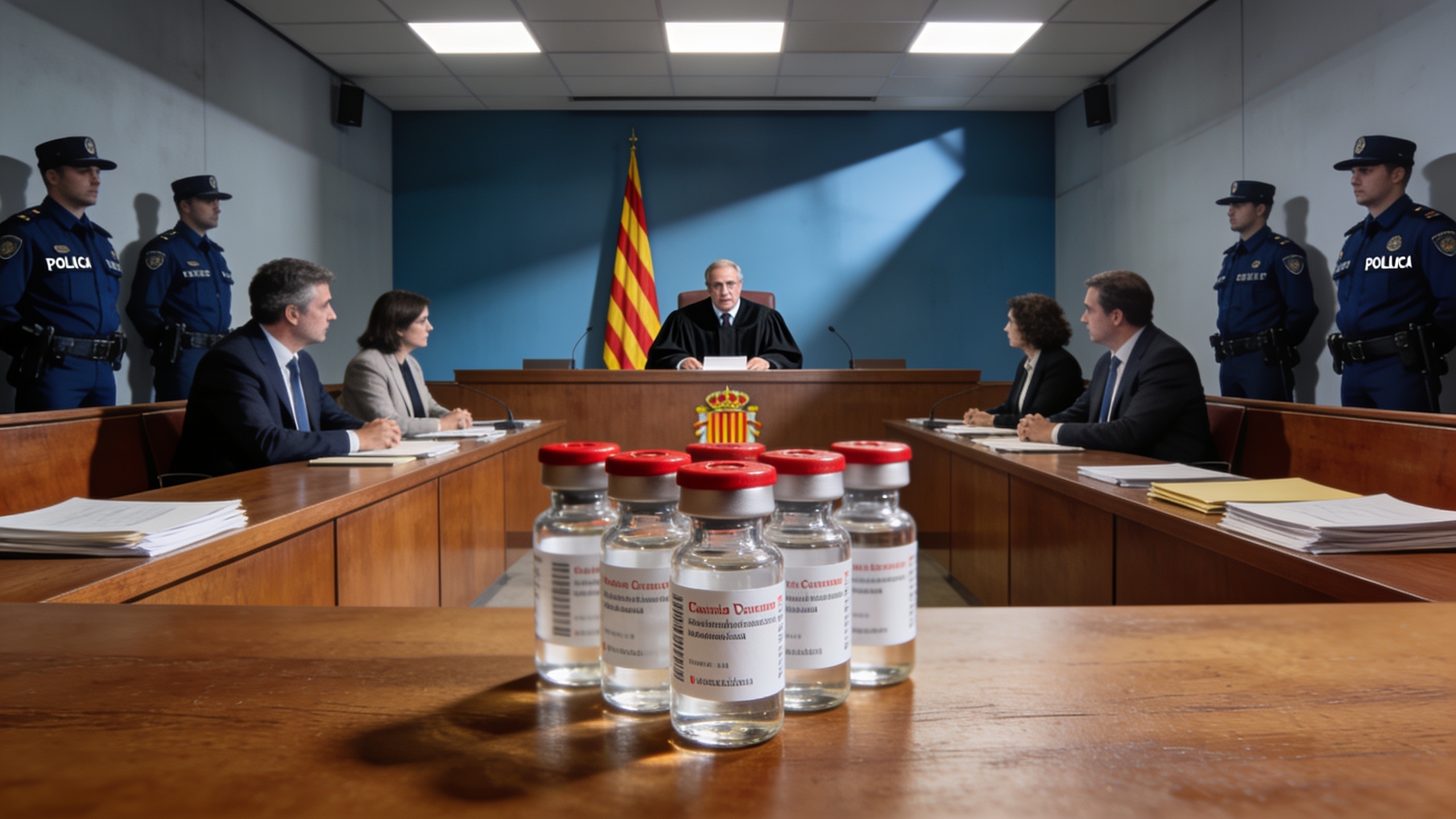 Catalan Health Officials Face Trial Over Covid Vaccine Delay for Police RUSSPAIN.com