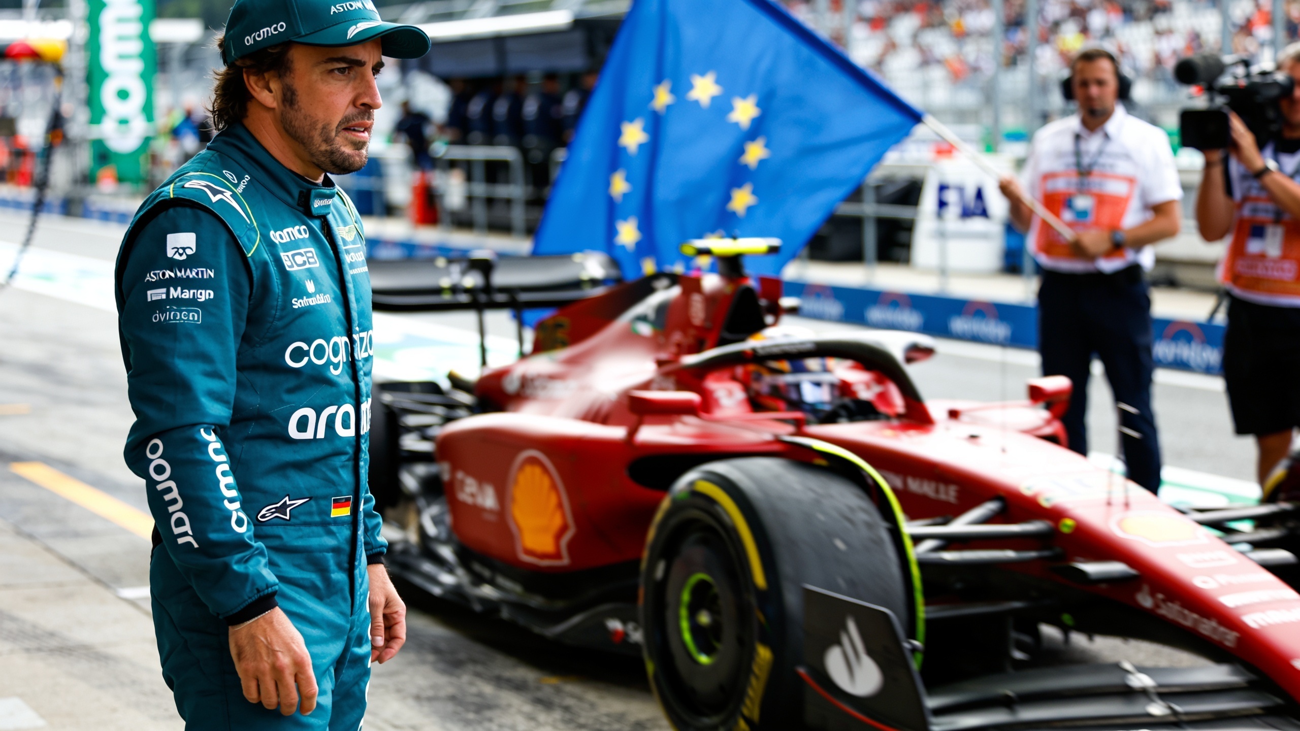 FIA Clears Fernando Alonso After Austrian GP Blue Flag Investigation RUSSPAIN.com