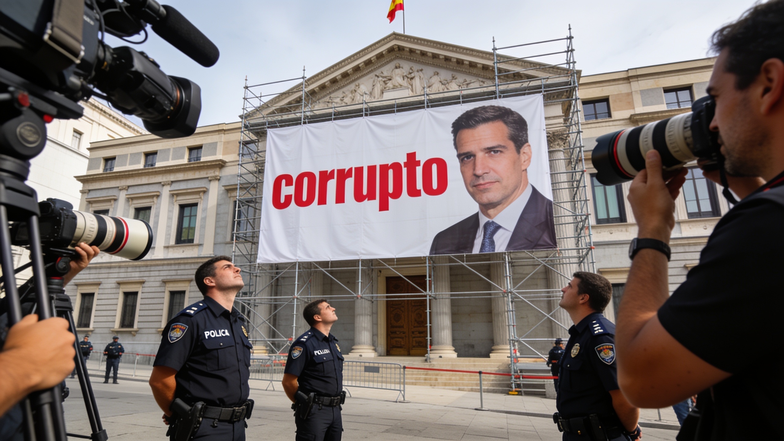 Madrid Court Upholds Dismissal of Case Over Hazte Oír Banner Targeting Sánchez RUSSPAIN.com