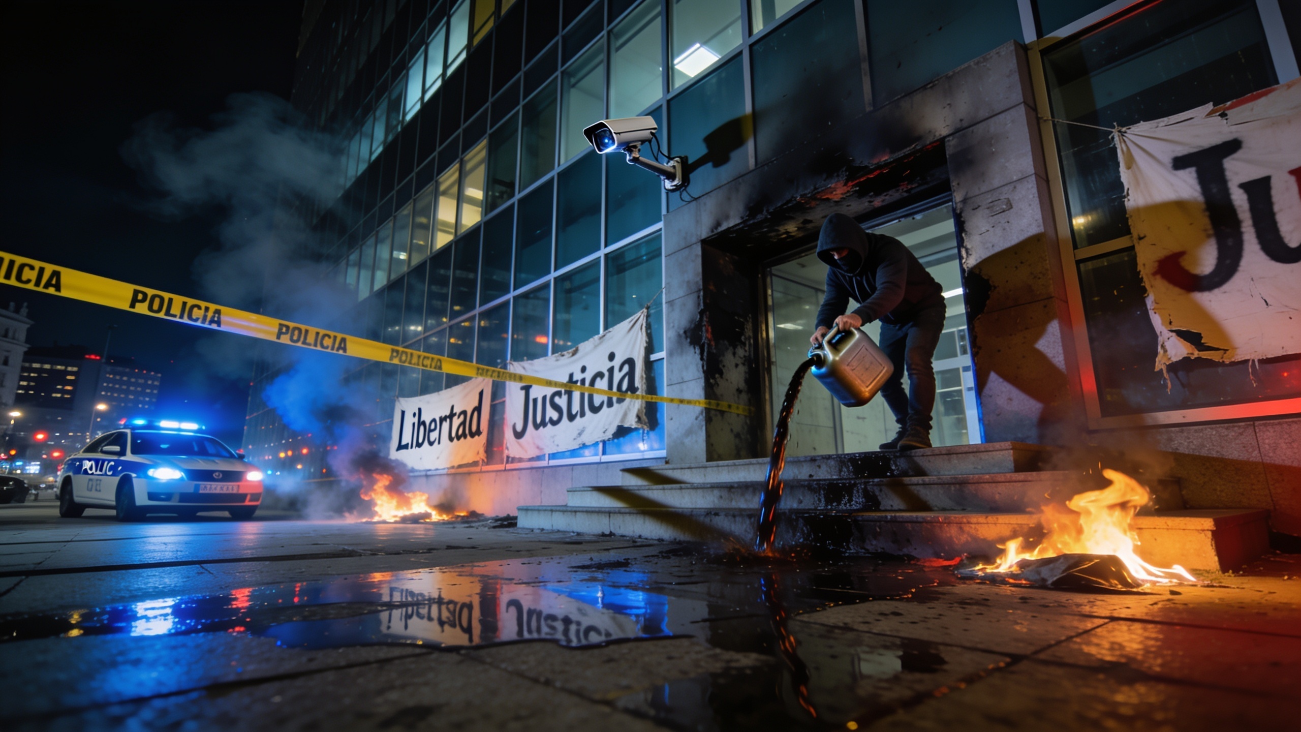 Vox Reports Arson Attempt at Madrid Headquarters as Political Attack RUSSPAIN.com
