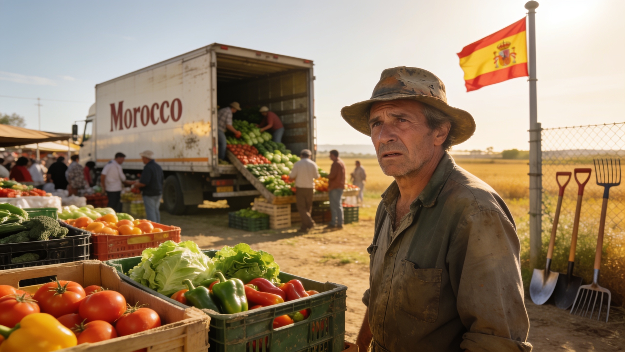 Spanish Farmer Exposes Unfair Competition from Moroccan Agriculture RUSSPAIN.com