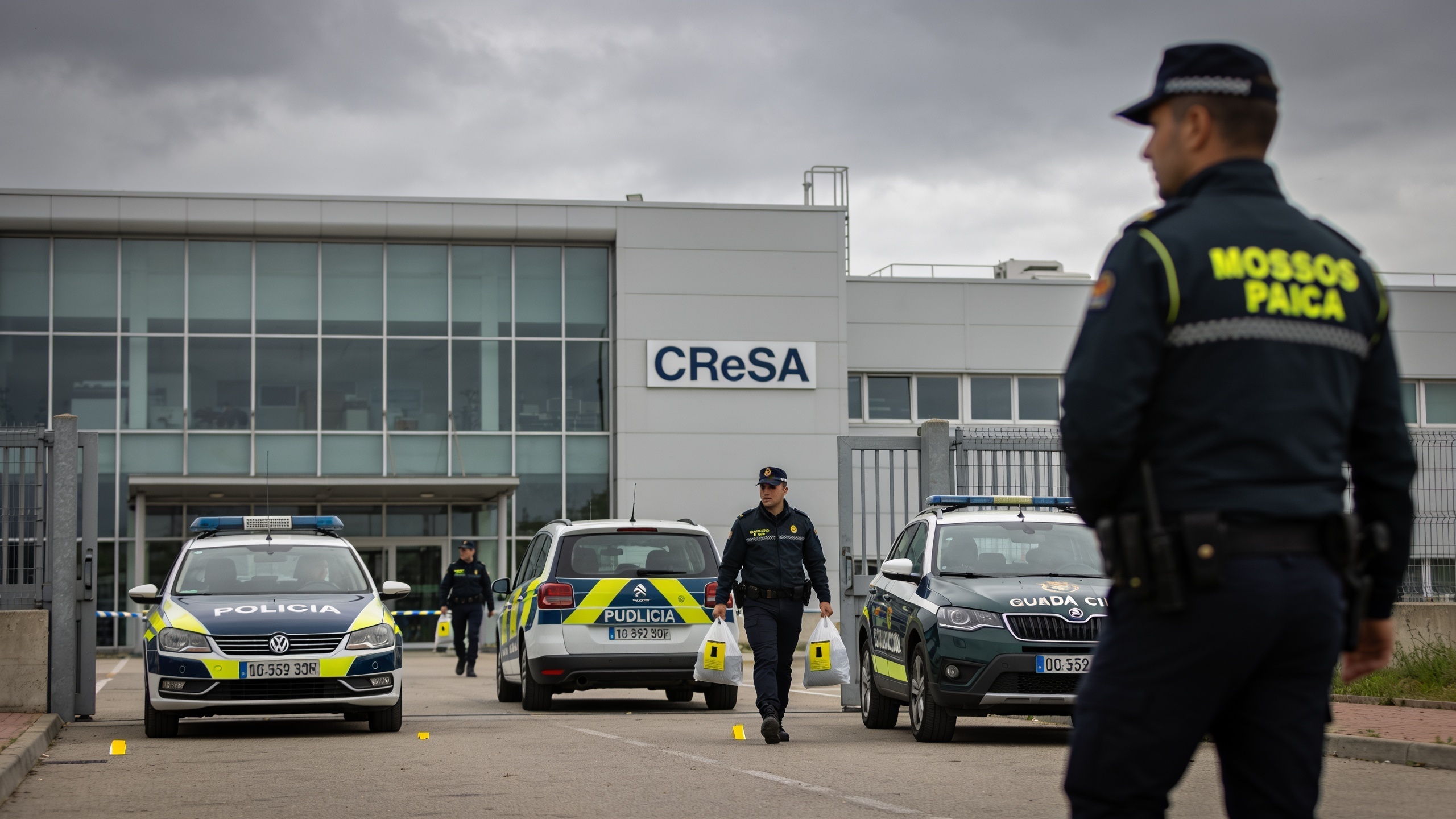 Police Conduct Second Search at CReSA Over Suspected Swine Fever Leak RUSSPAIN.com
