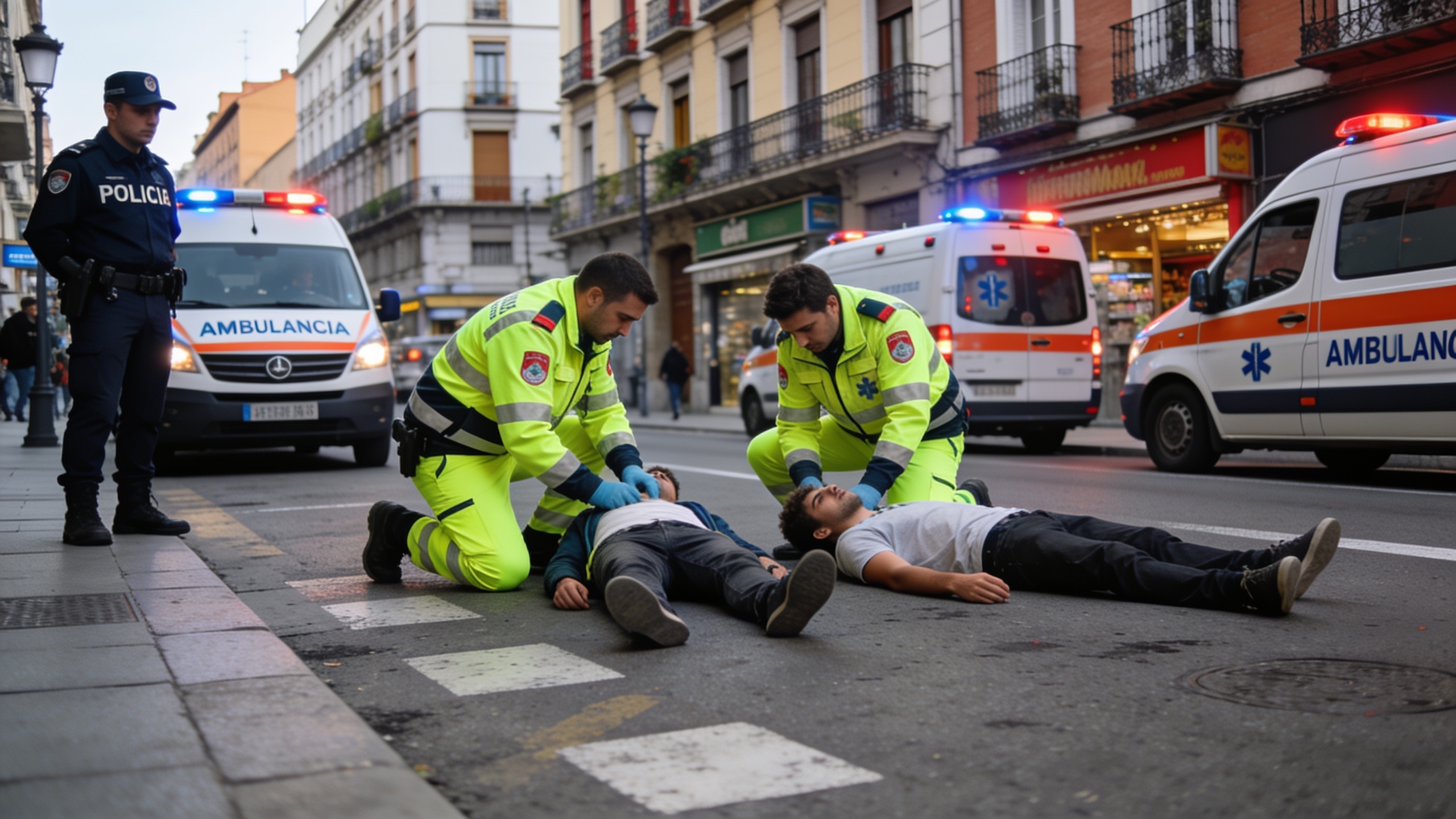 Two Young Men Hospitalised After Severe Drug Intoxication in Madrid RUSSPAIN.com