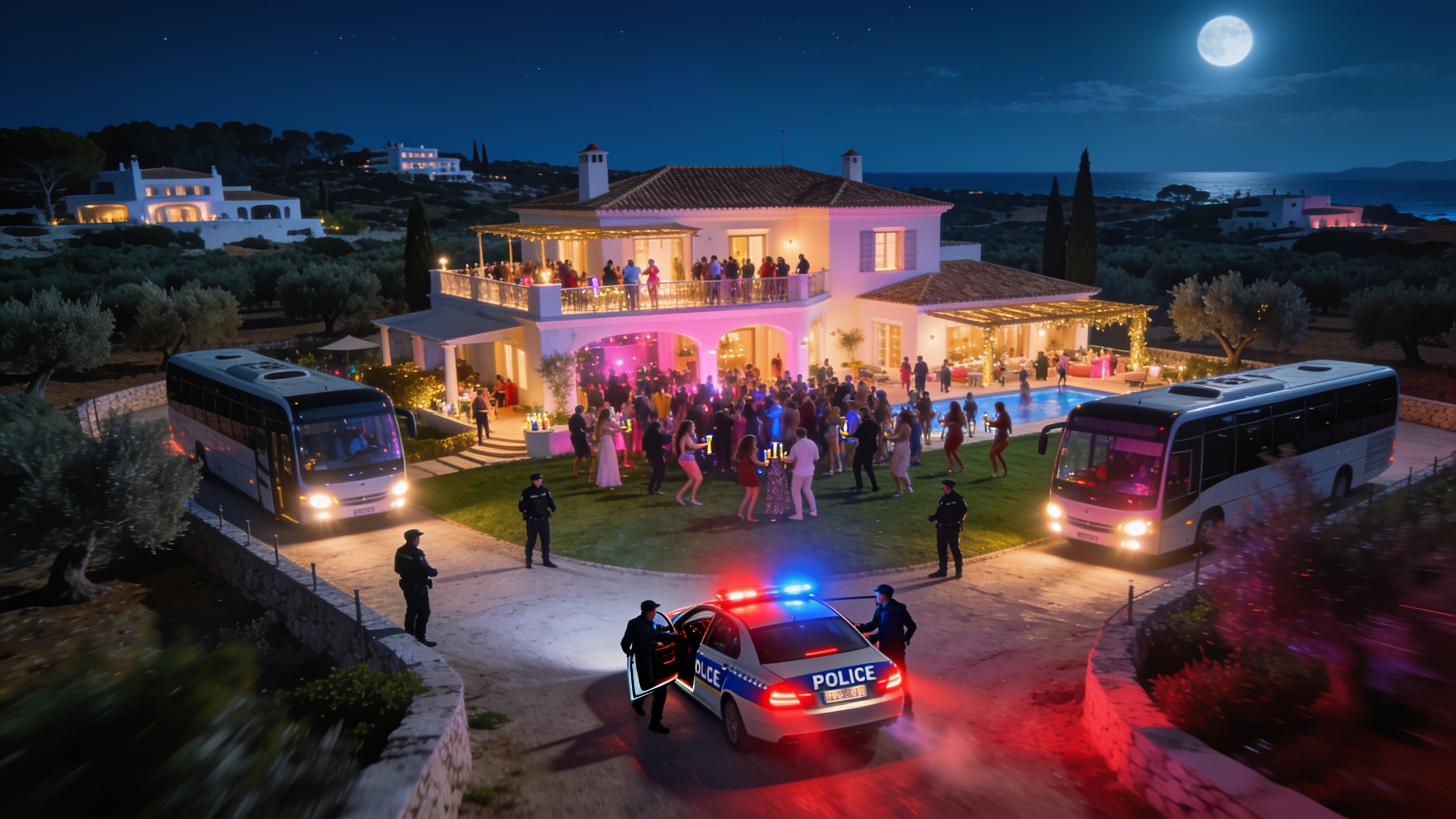 Ibiza Residents Demand Crackdown on Illegal Villa Parties RUSSPAIN.com